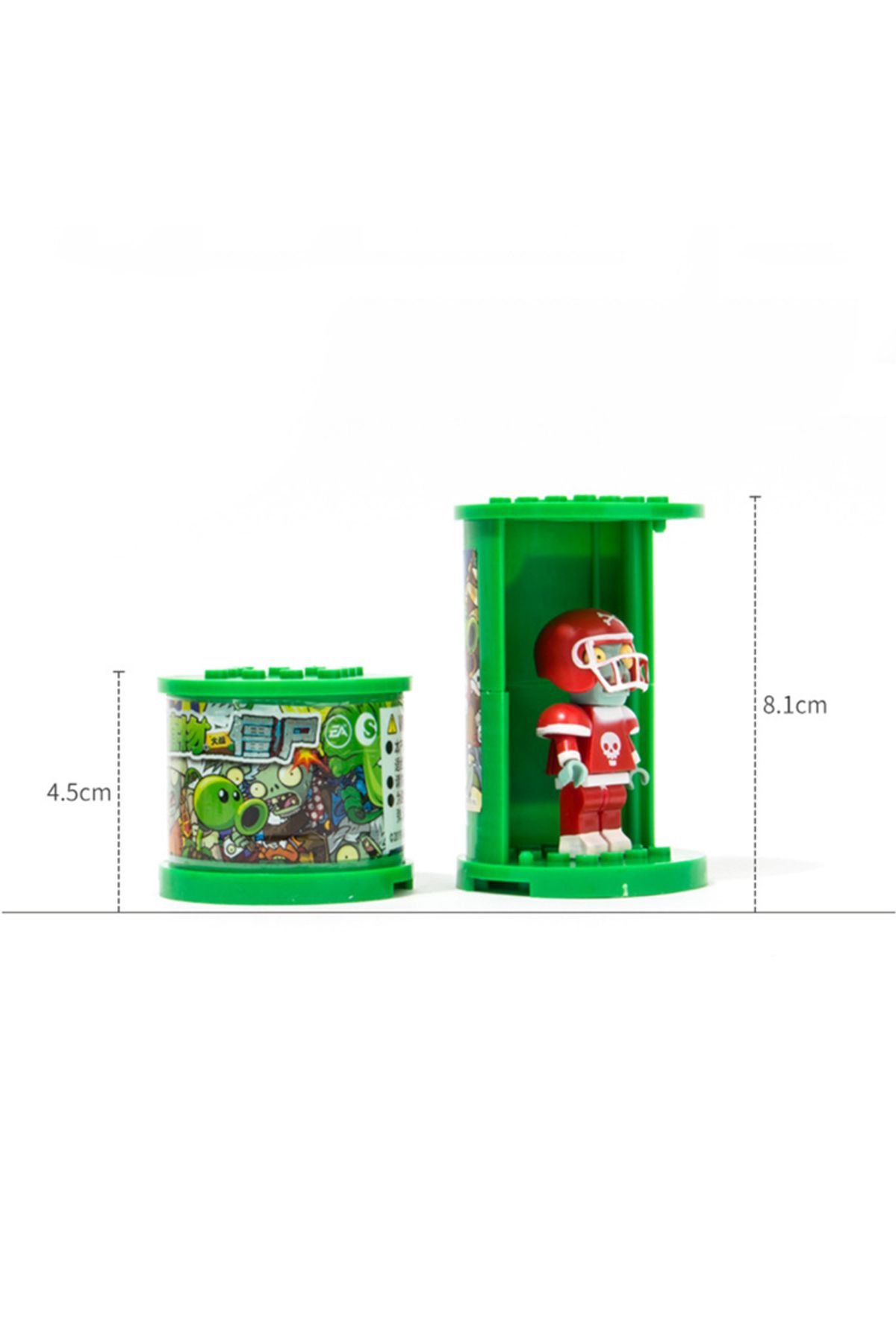 Choice-Plants Vs Zombies 2 Fire Peashooter Zombie Army Blind Box Game Scene Model 50 Styles Action Figur... 6