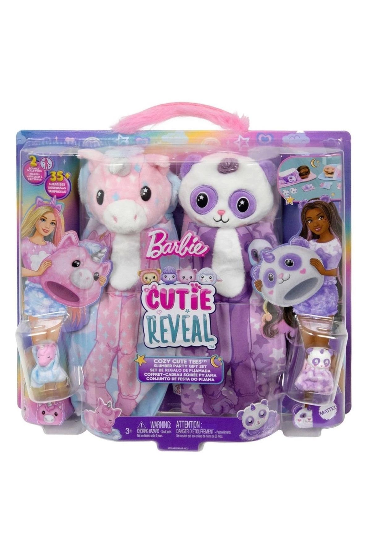 TWOX HRY15  Cutie Reveal Pijama Partisi İkili Set