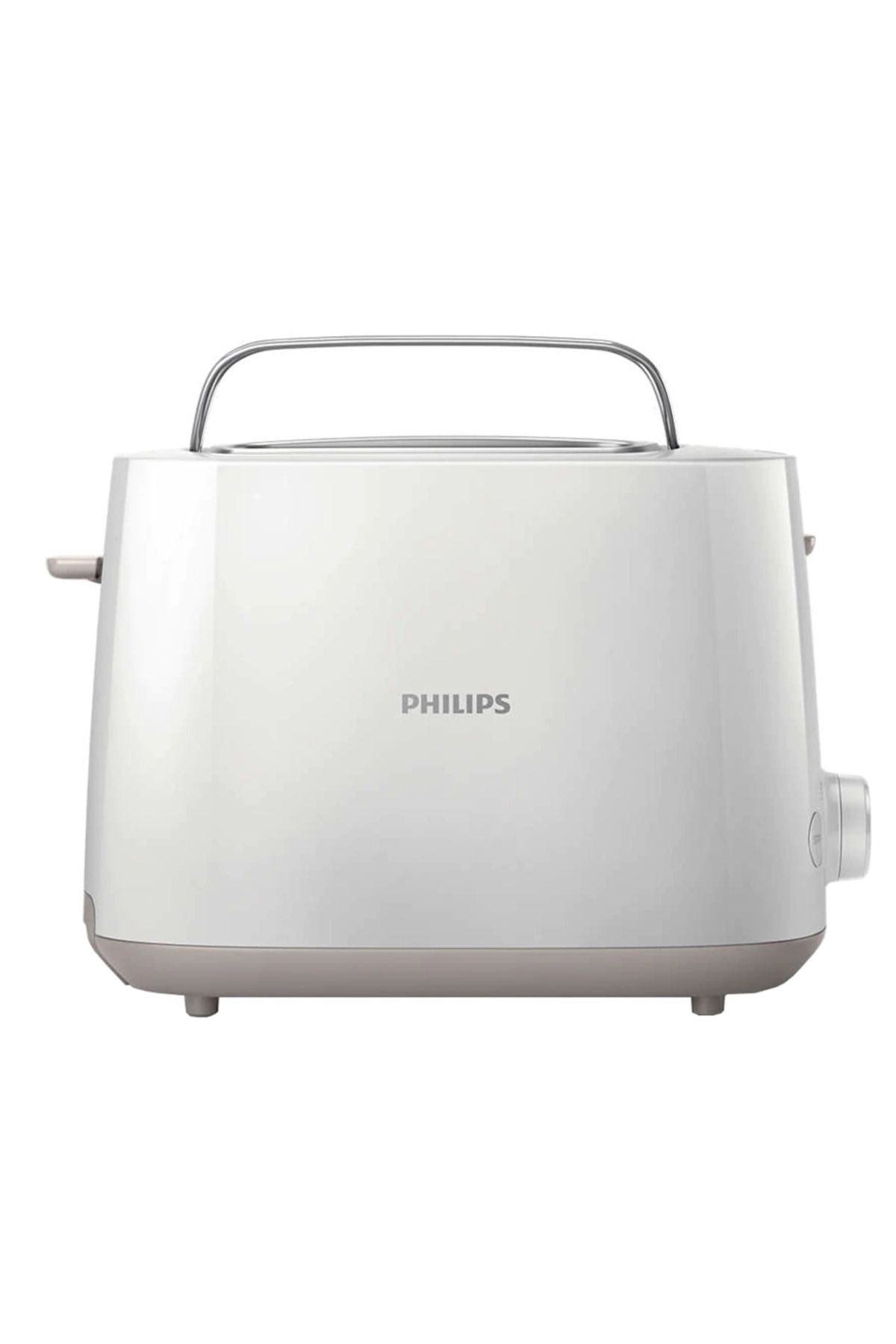 Philips-Prajitor de paine Philips HD2581/00, 750 W, 2 felii, 8 setari rumenire, Grill, Alb 1