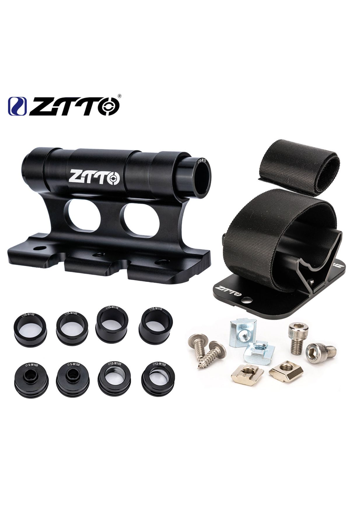Choice-Front And Rear Ztto Bicycle Fork Mount Car Roof Rack Support Quick Release Thru Axle Carrier Mtb Roa 1