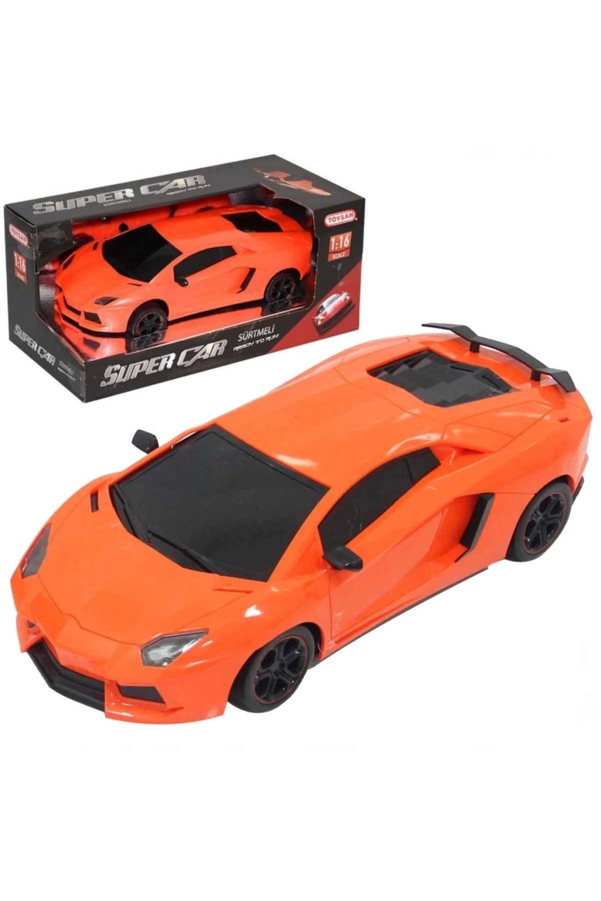 TWOX Çocuk 1:16 Super Car Sürtmeli Araba TOY-18