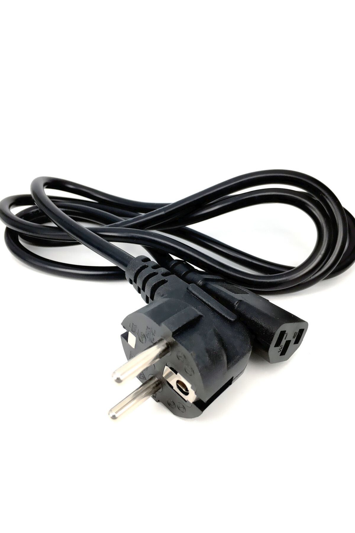 Choice-1.2m Eu Power Cable Euro Iec C13 Ac Power Extension Cord 1.2m 1.5m 1.8m 3*0.75mm For Pc Computer Mon 3