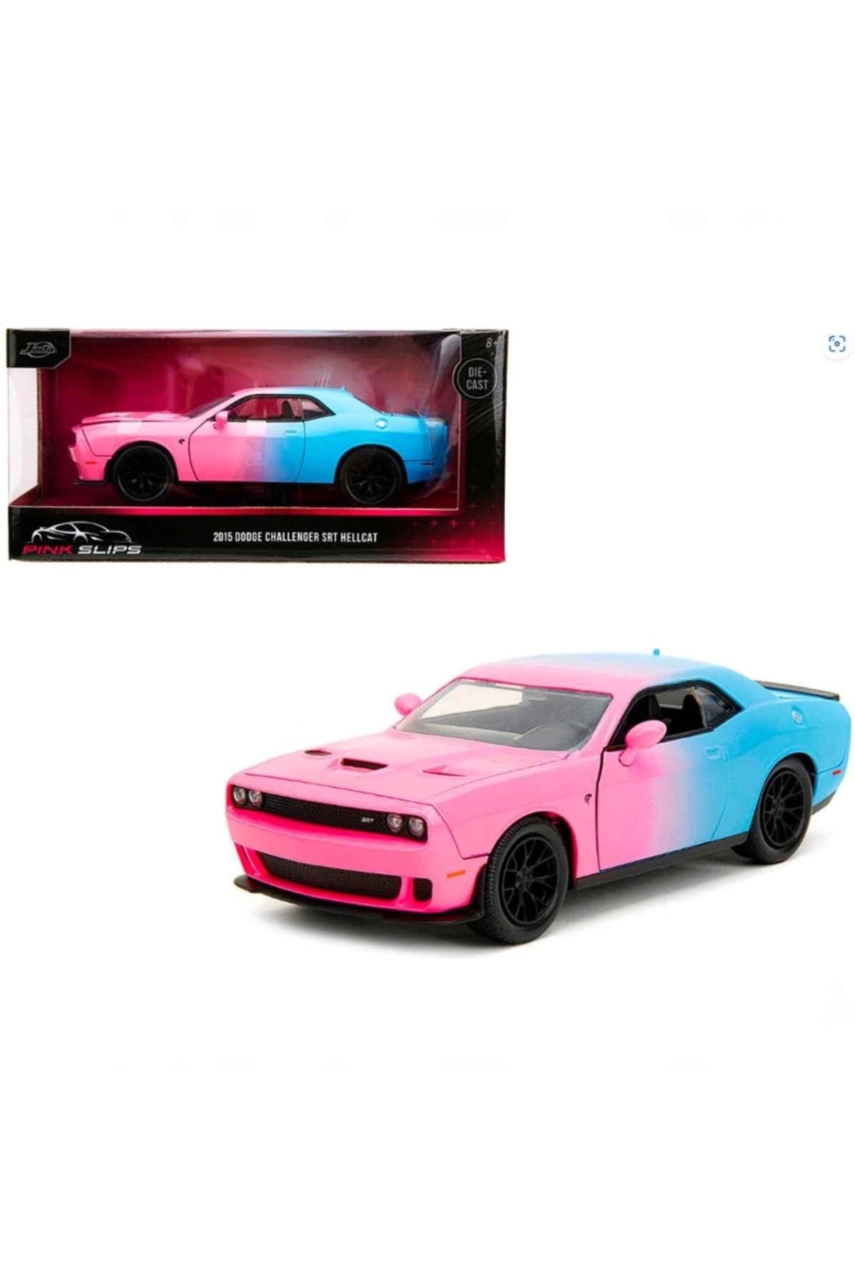 TWOX Çocuk 1:24 Jada Pink Slips 2015 Dodge Challenger