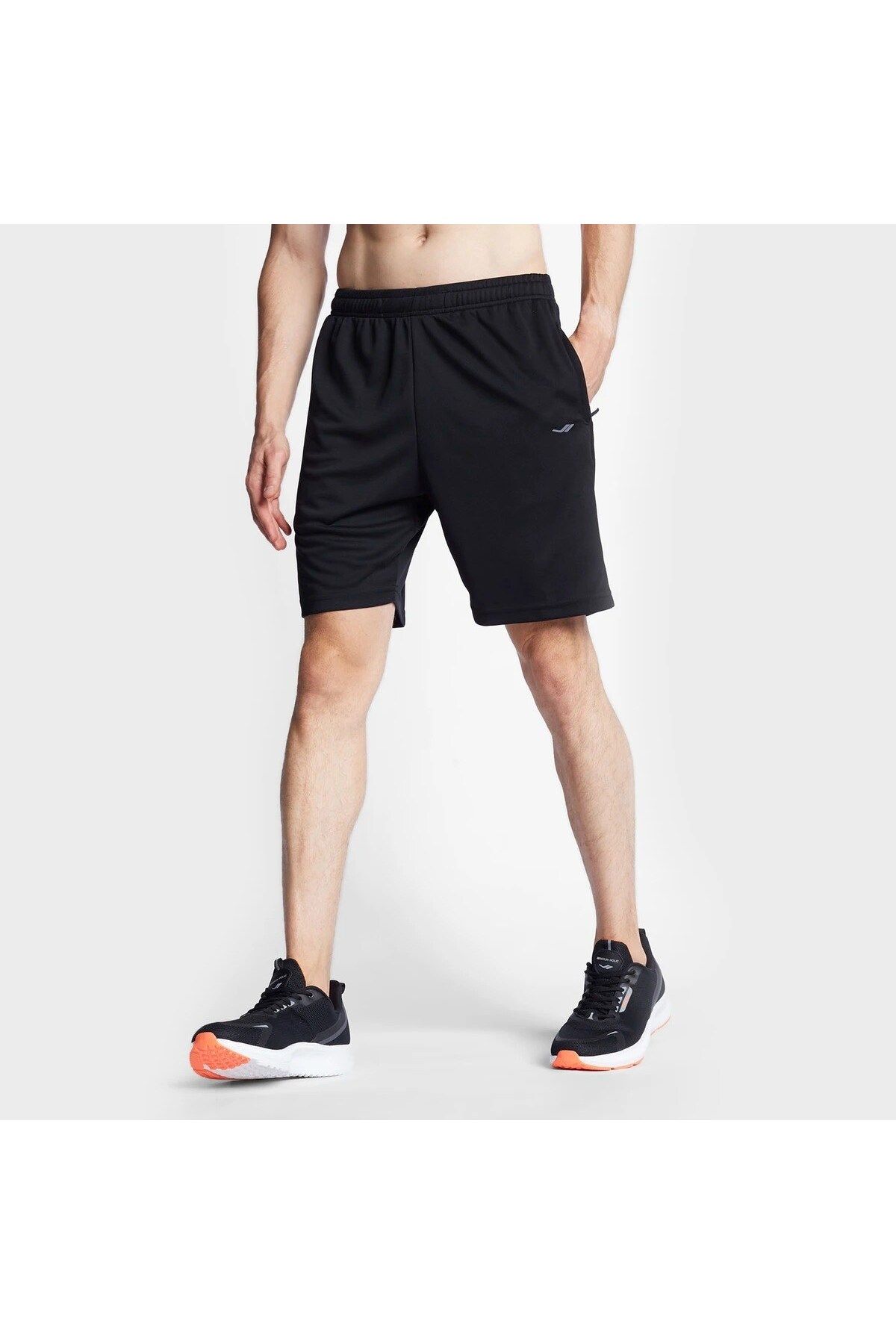 Lescon-Men's Black Shorts - 25S-1224-25B Model 3