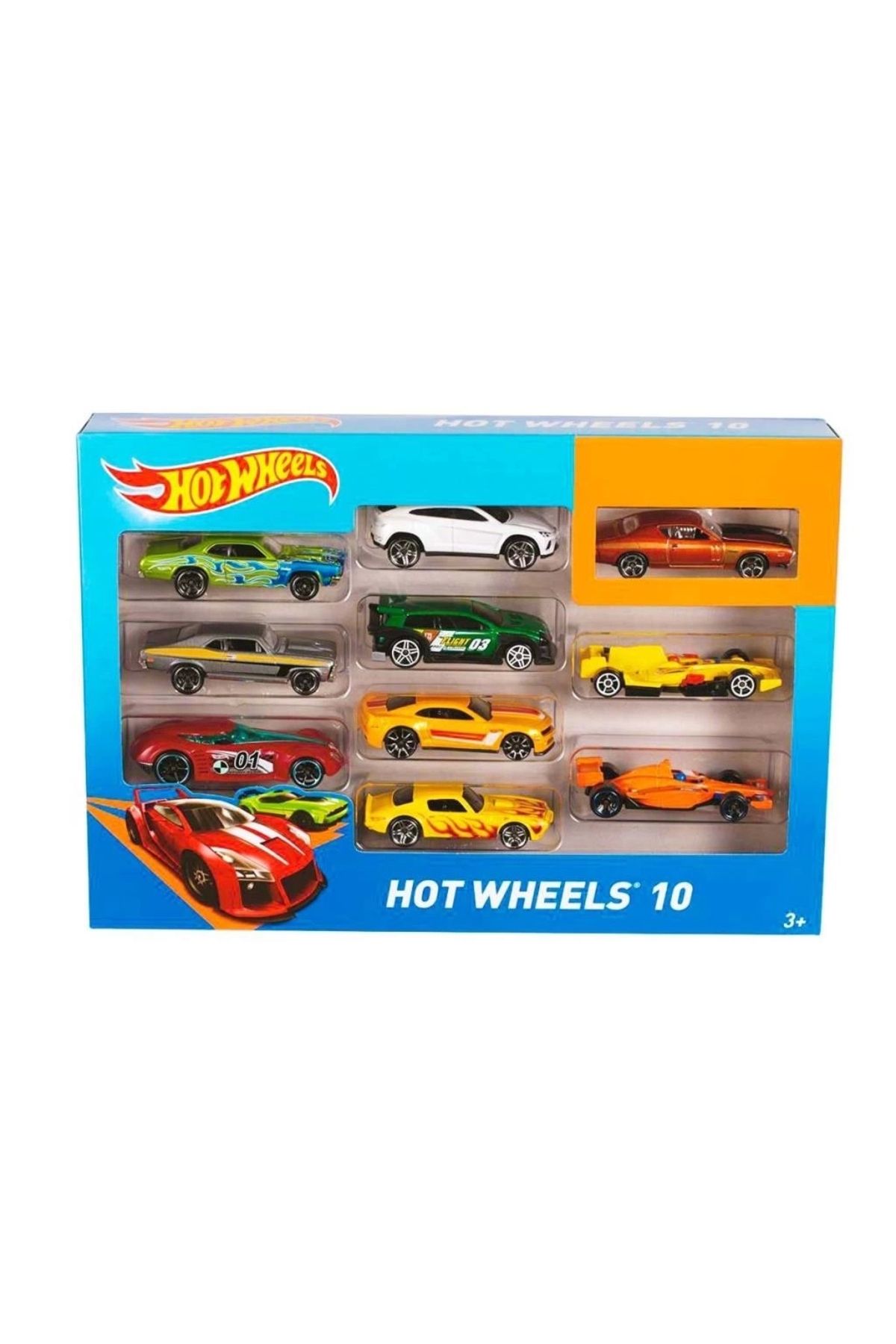 TWOX Çocuk Hot Wheels 10'lu Araba Seti