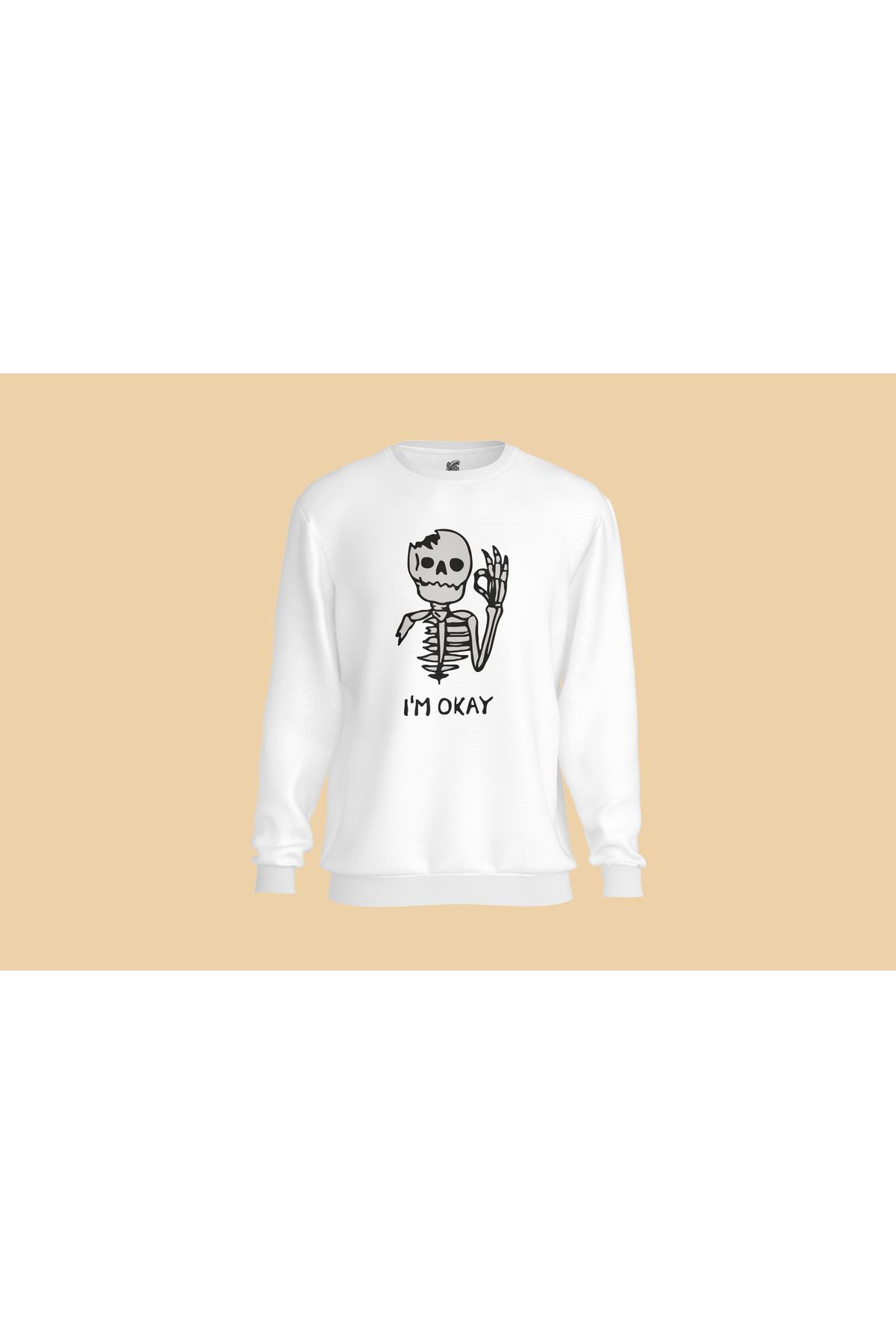 TASARIMATİK I'm Okay Sweatshirt