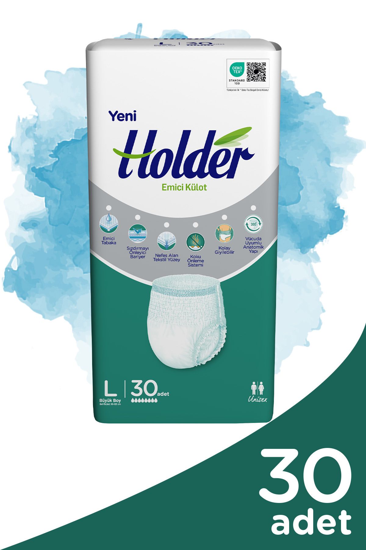 Holder Emici Külot Bez Yetişkin Large Beden