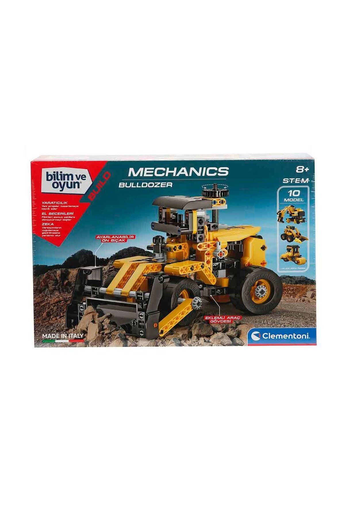 NillyToys 64958 Mekanik Laboratuvarı - Buldozer +8 yaş