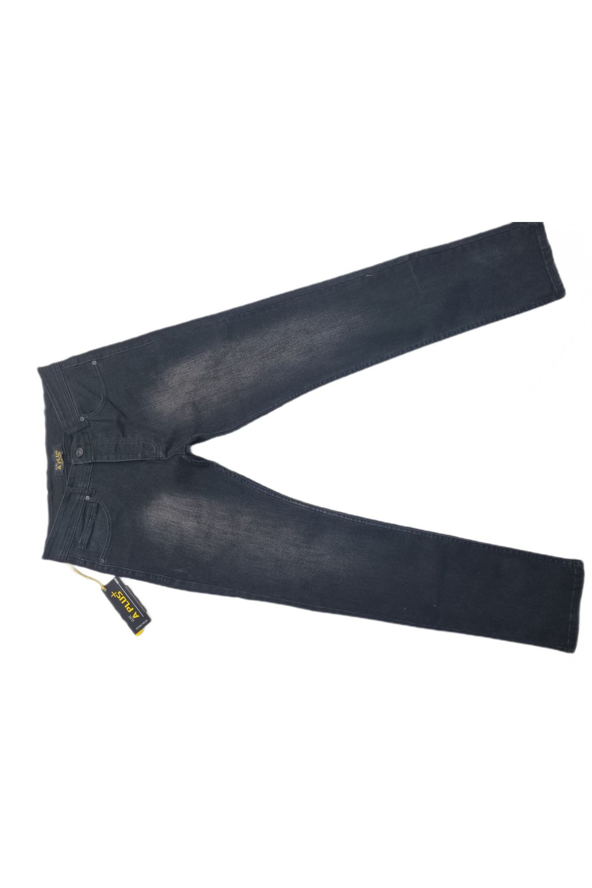 my gri jeans Erkek Slim Fit Likralı Kot Pantolon Black(SİYAH)