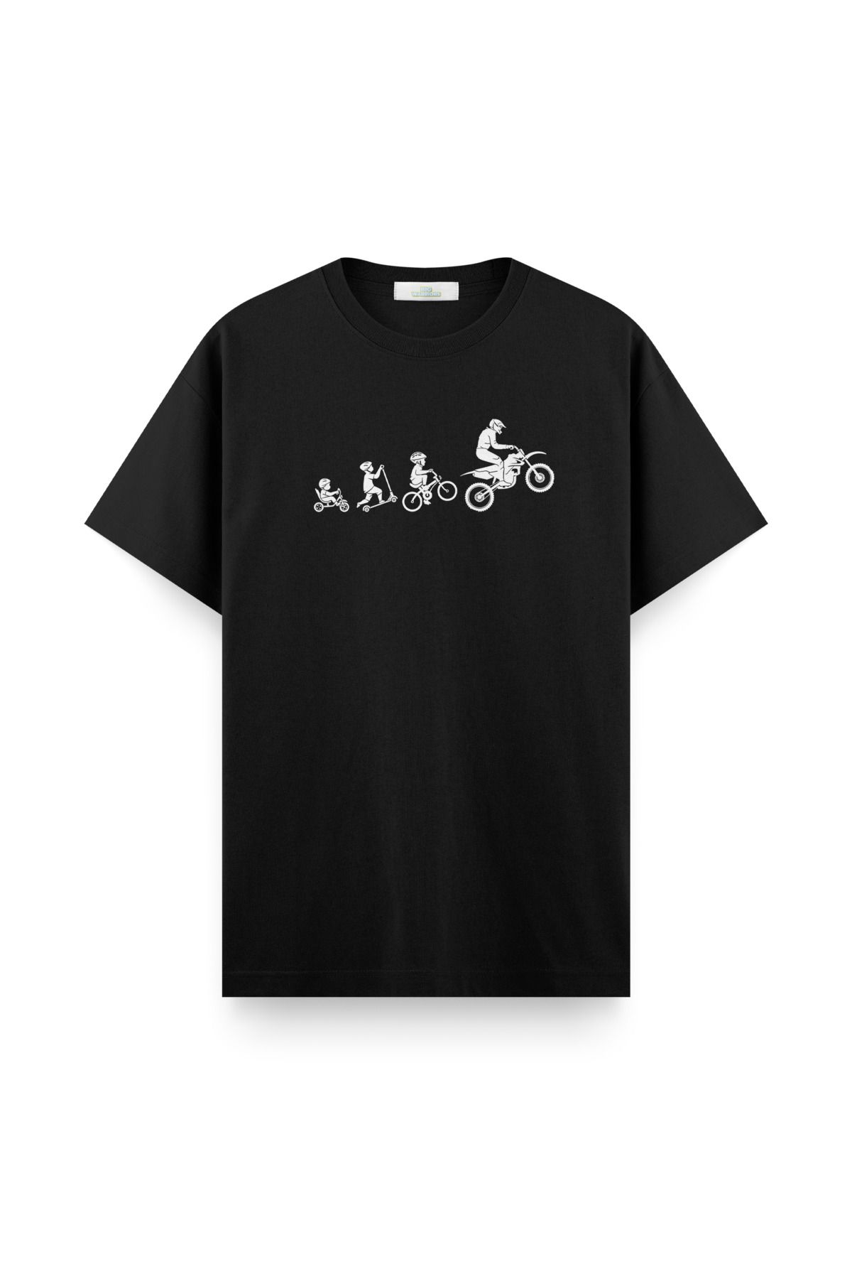 Bigwarriors Unisex Regular T-shirt Motorbike Evolution