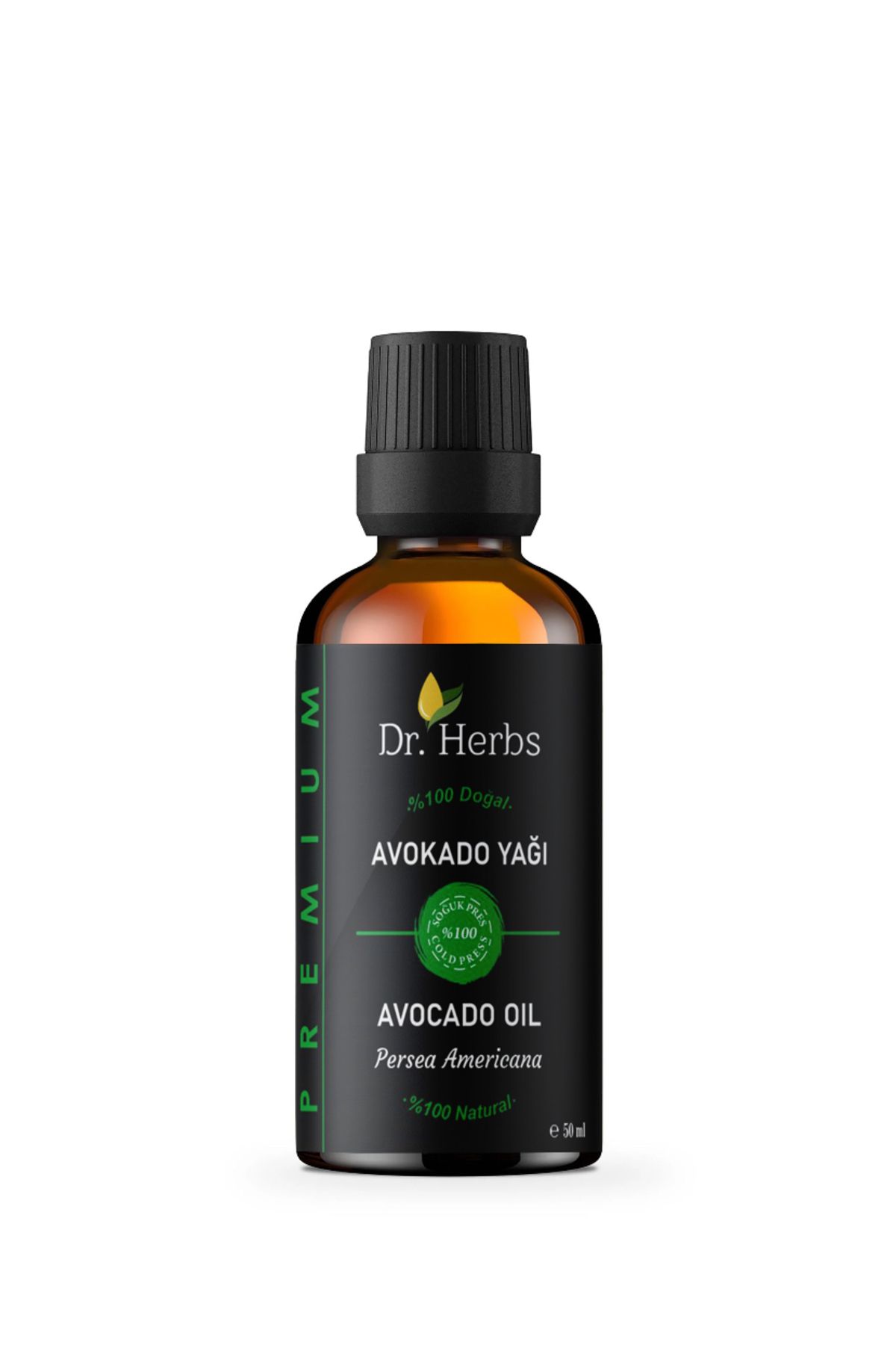 Dr.Herbs Avokado Yağı 50 ml Avocado Oil (persea Americana)