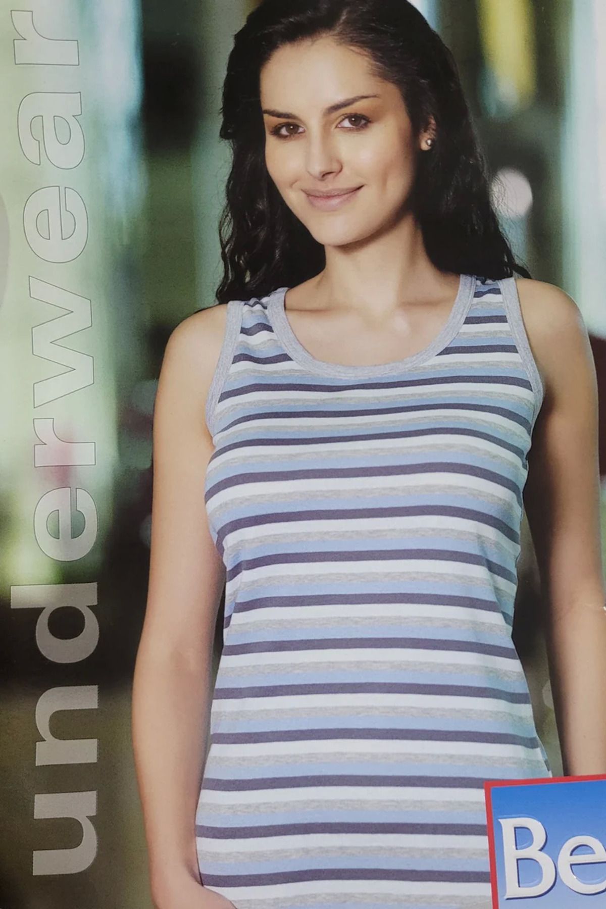 dalinda Berrak Çizgili Atlet 8008