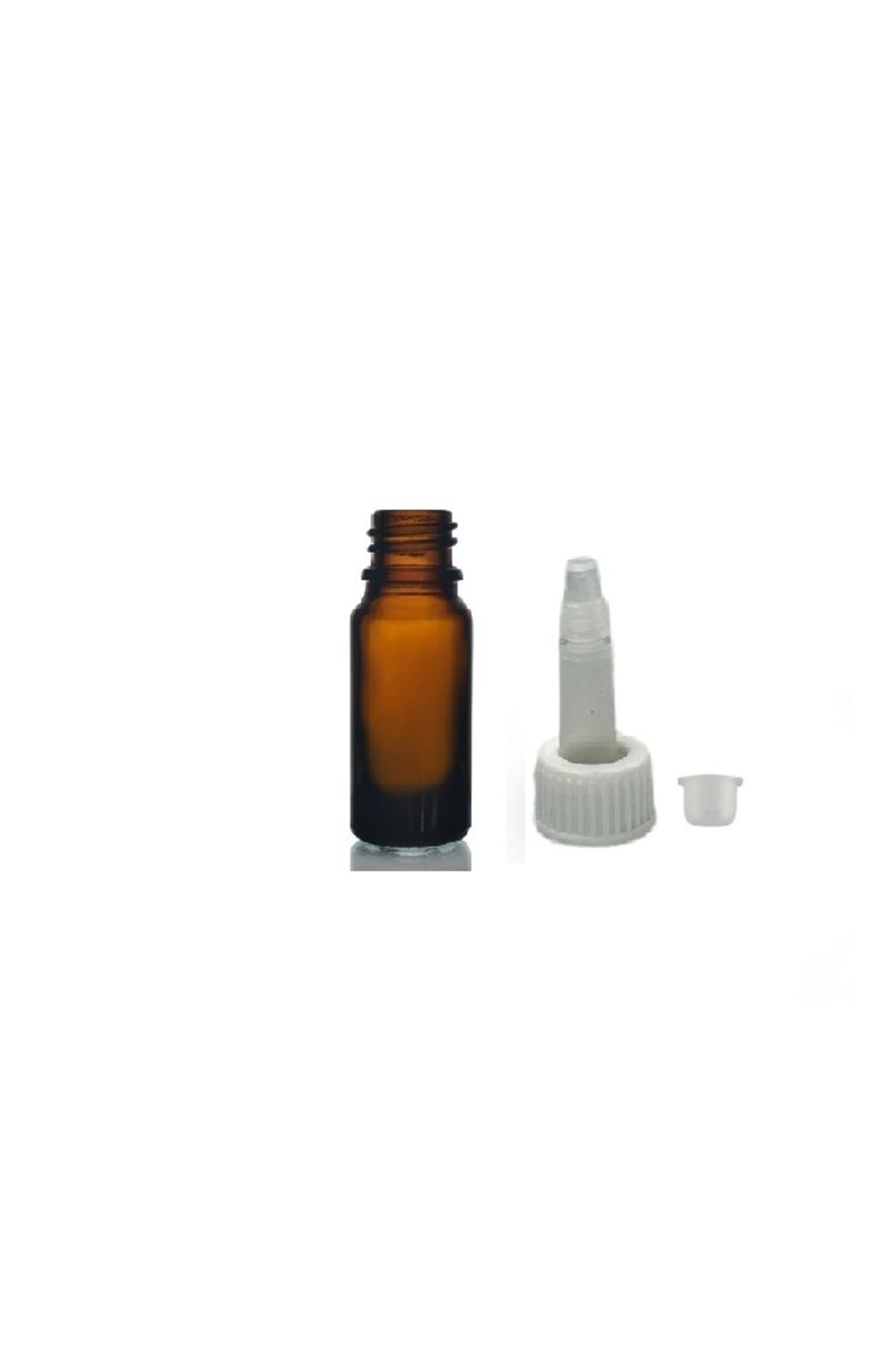 ZYLAN AMBALAJ 5ml KAHVERENGİ CAM ŞİŞE GETAMİSİN KAPAK, PLASTİK ÜSTTEN DAMLALIKLI ŞİŞE,DAMLATMALI ŞİŞE,DAMLATICI Şİ