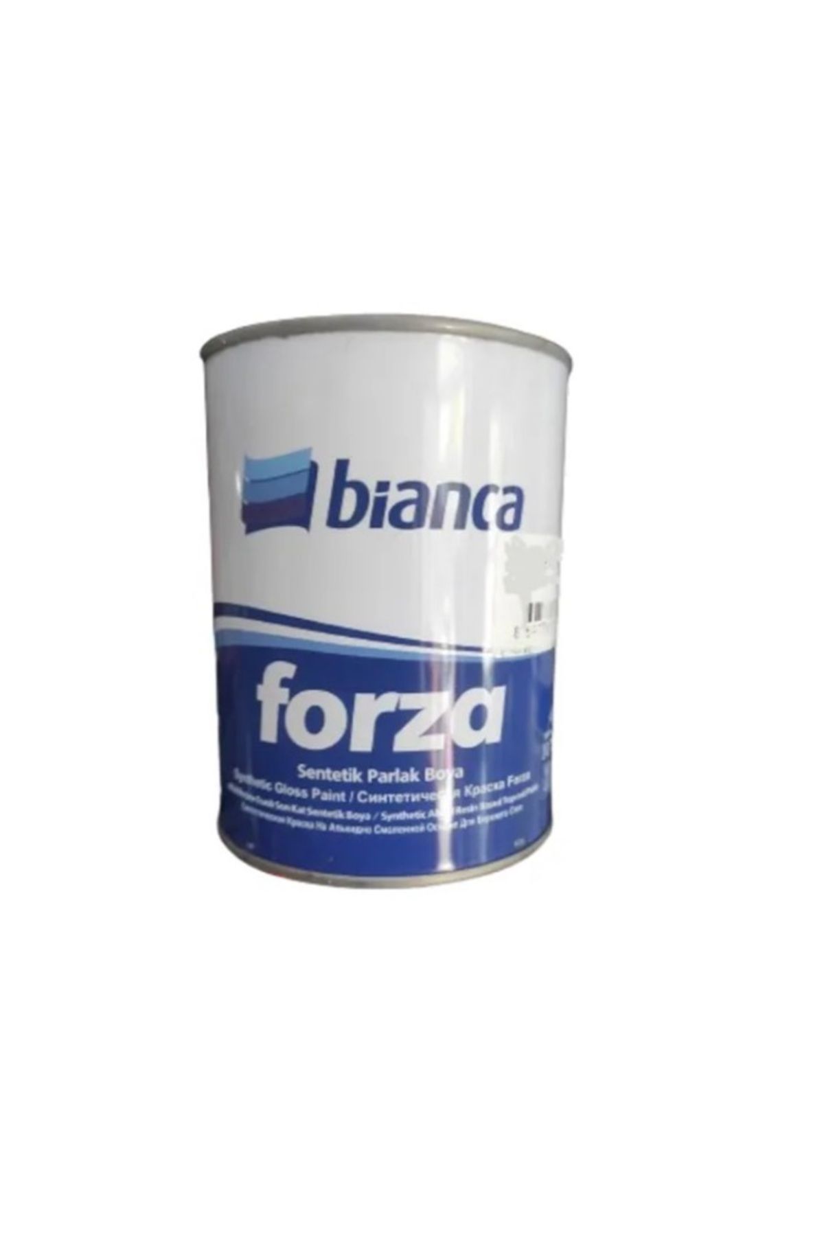 Bianca Forza Sentetik Ahşap & Metal Boyası Parlak 0.75 KG Siyah