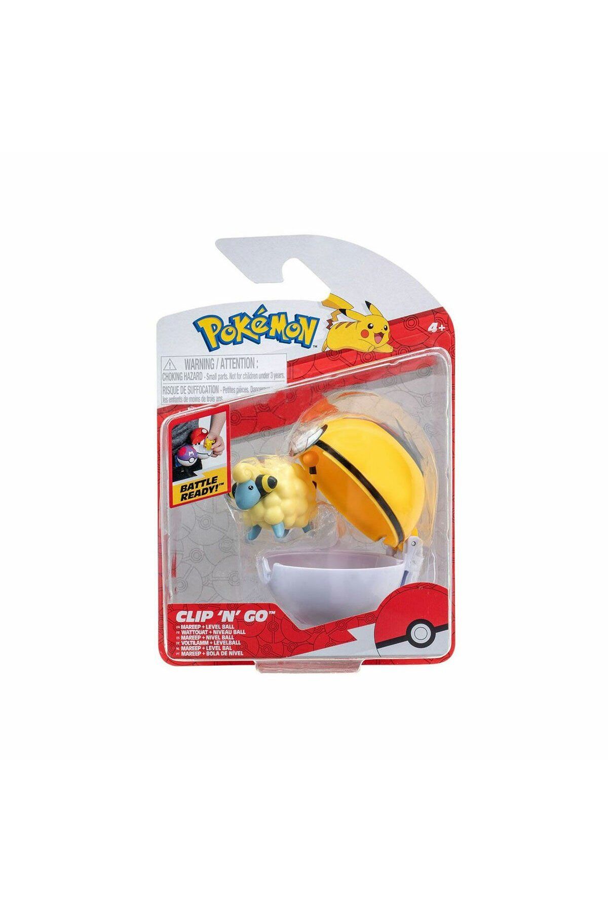 NillyToys POK 95057-F Pokemon Clip N Go Seri