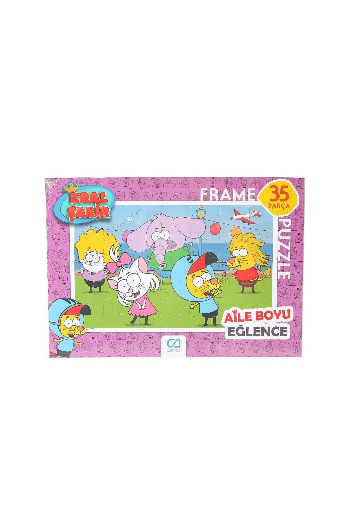 NillyToys CAFRM-5049-5050 Kral Şakir Frame Puzzle 35 Parça