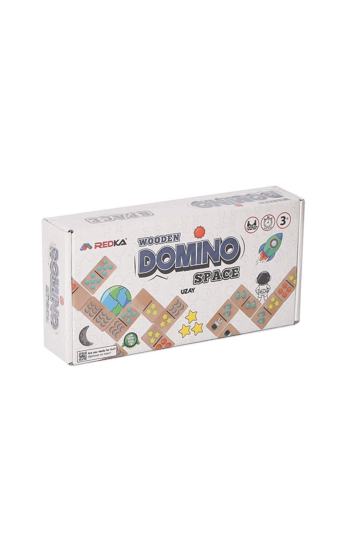 NillyToys 5651 Ahşap Domino Space -Redka