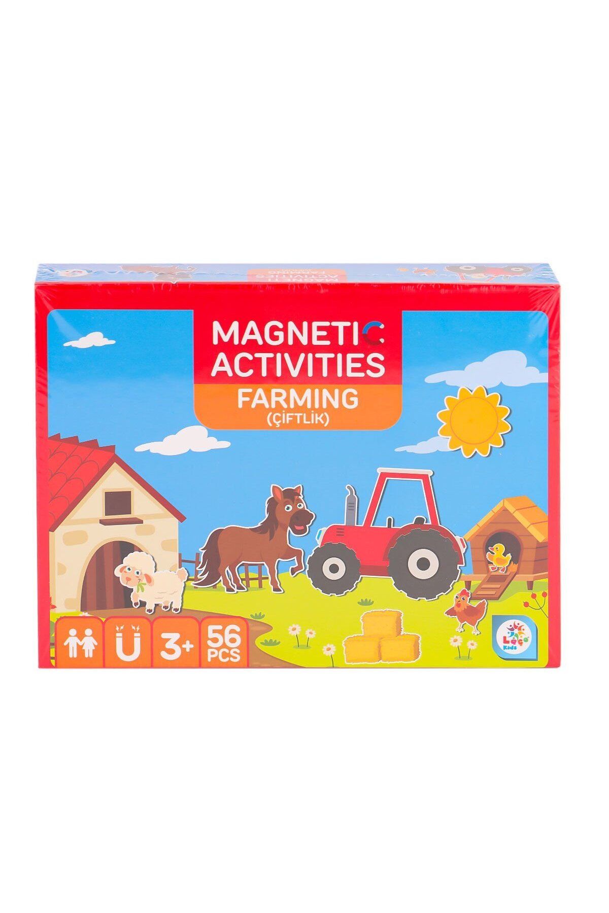 NillyToys LC7984 Manyetik Aktivite Çiftlik -Laçokids