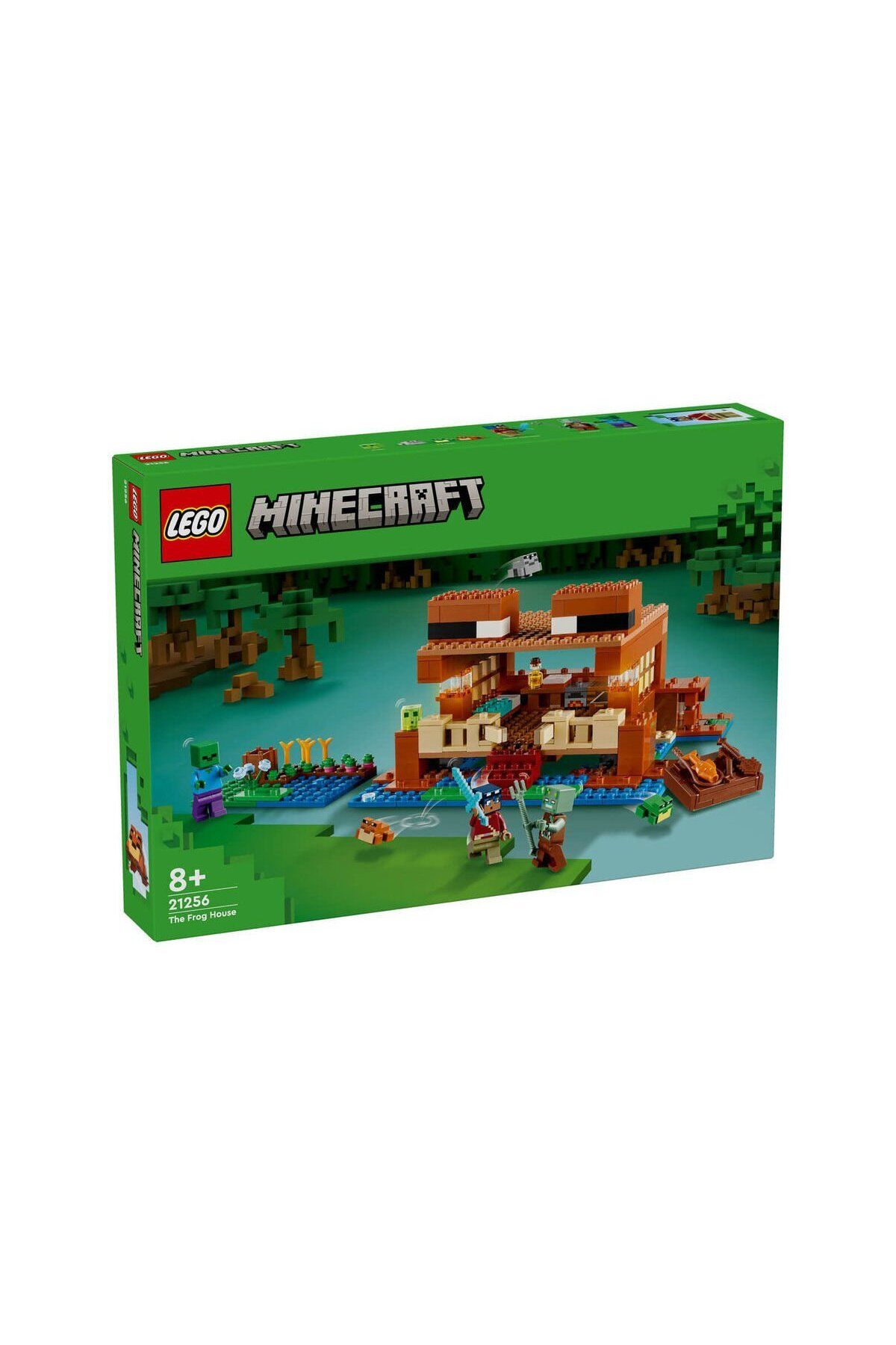 NillyToys 21256 Lego Minecraft Kurbağa Evi 400 parça +8 yaş