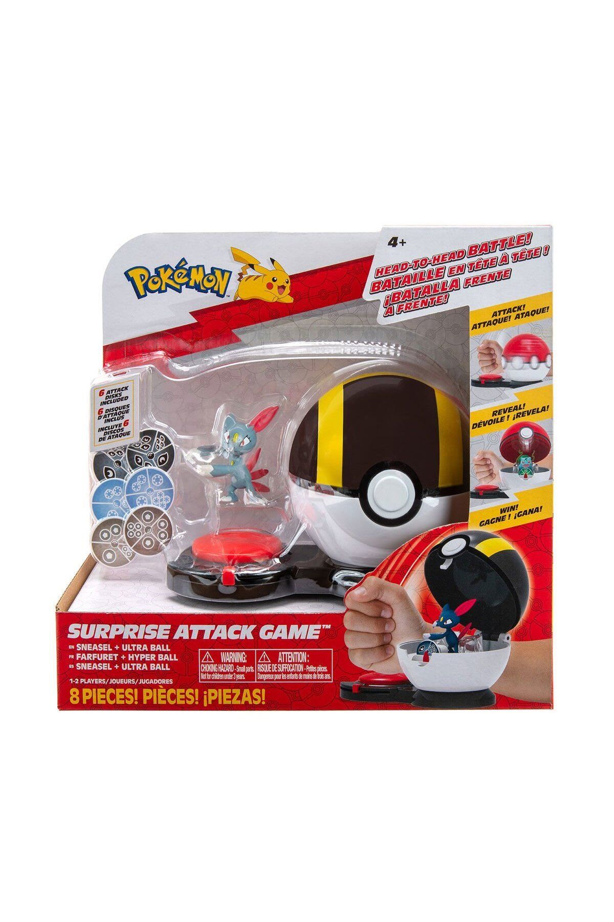 NillyToys POK PKW2724 Pokemon Sürpriz Atak Oyun Seti