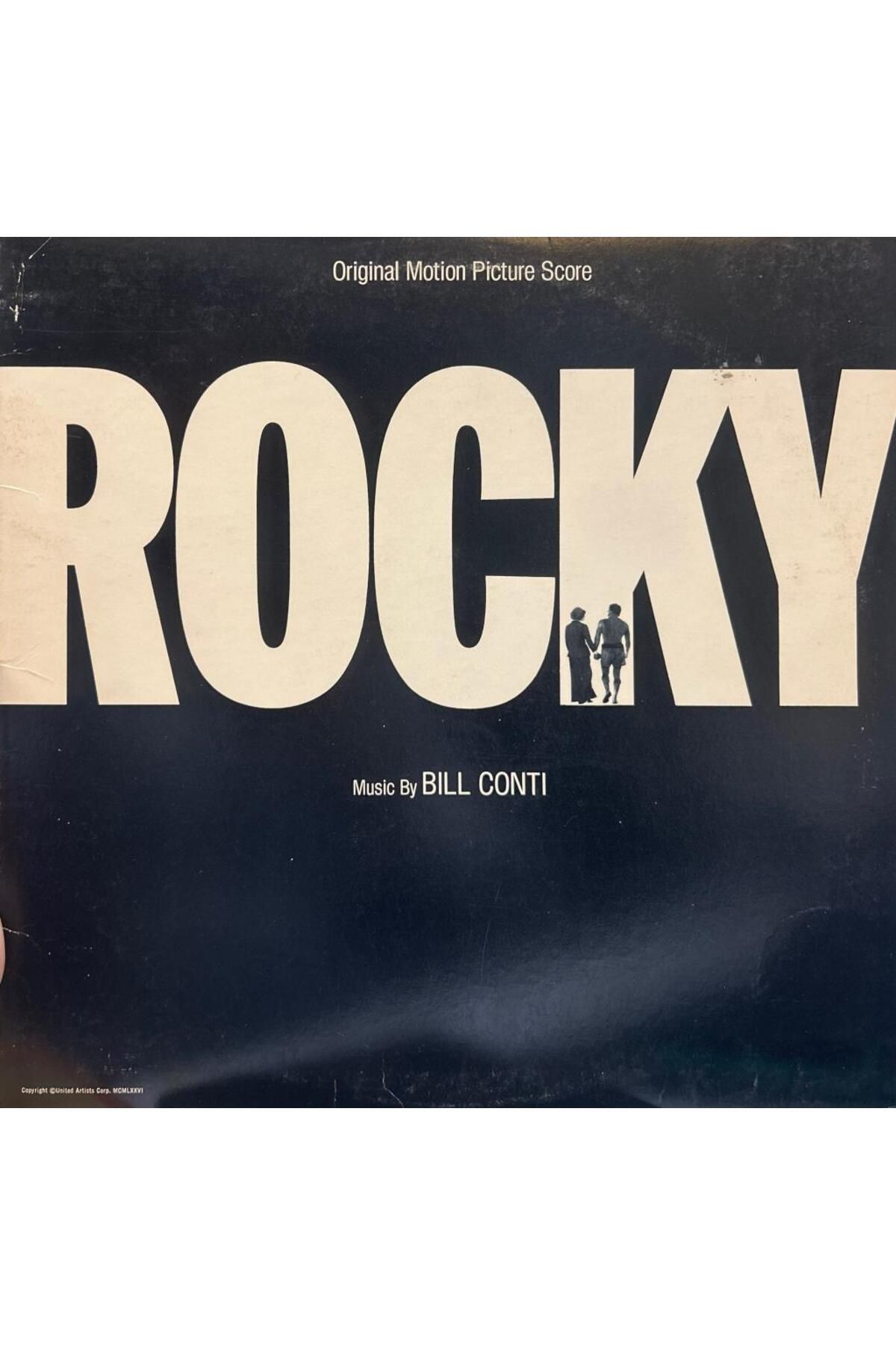 Kadıköy Plak Kulübü Bill Conti – Rocky - Original Motion Picture Score 1976 BASKI LP