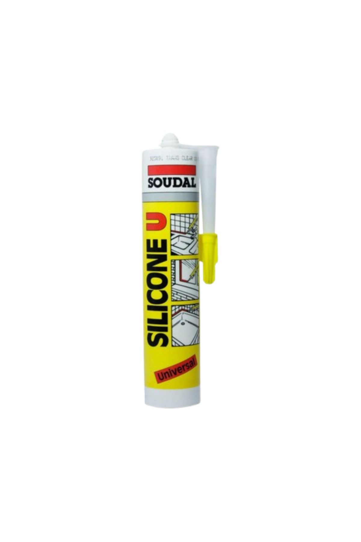 Soudal SİLİKON ŞEFFAF