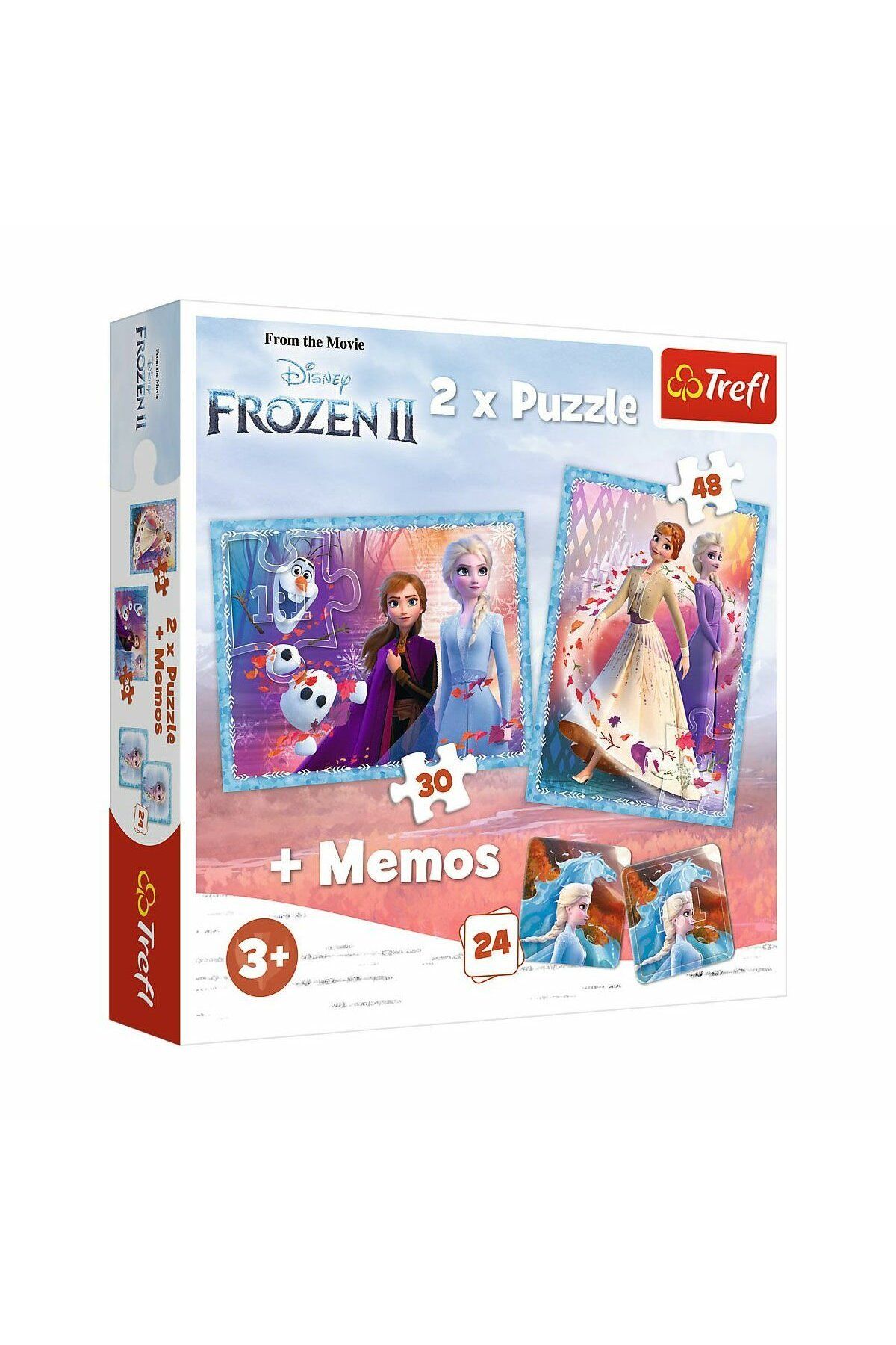 NillyToys PUZZLE-90814 2IN1 Frozen II Çocuk Puzzle