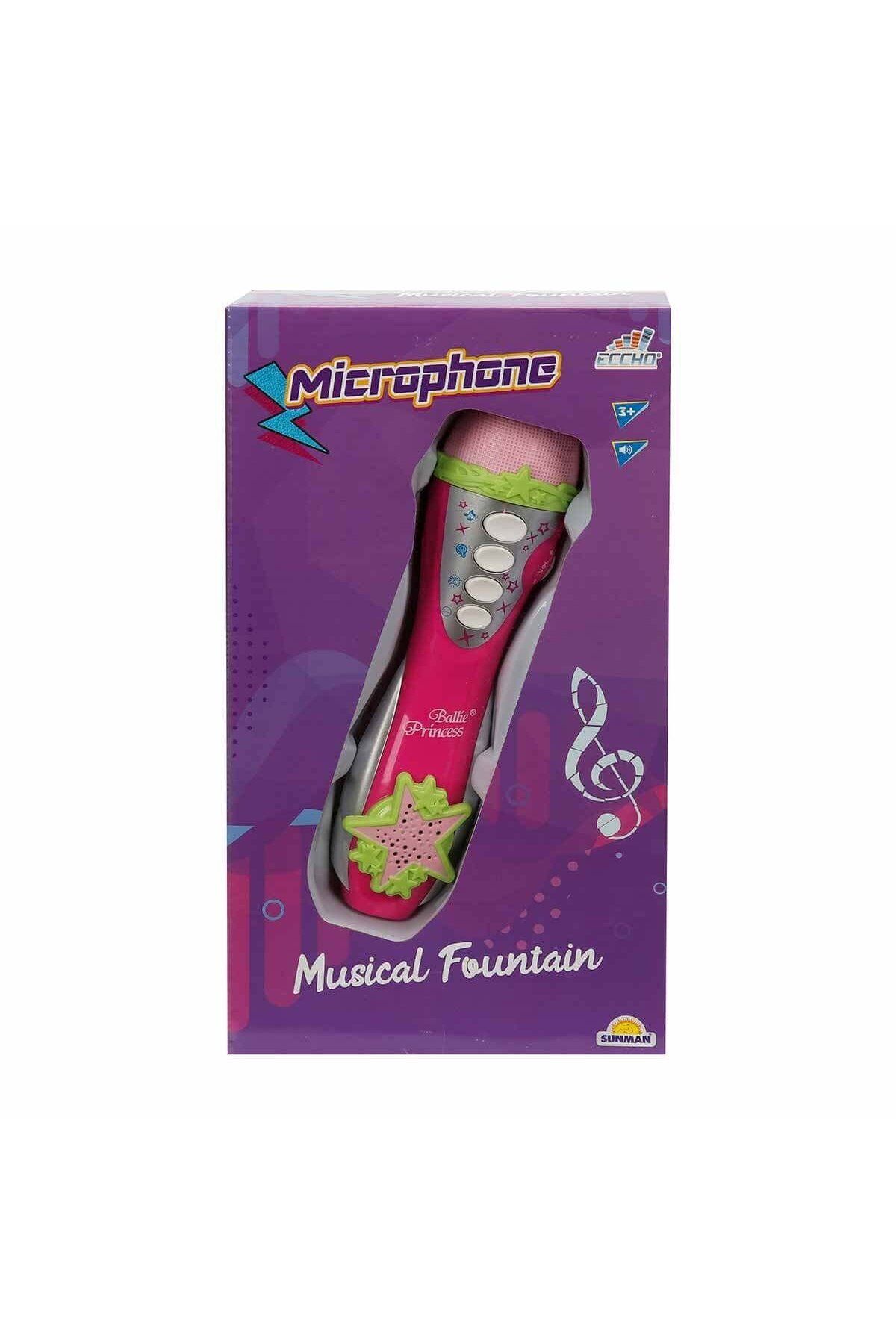 NillyToys 34564 Müzikli Karaoke Mikrofon -Sunman