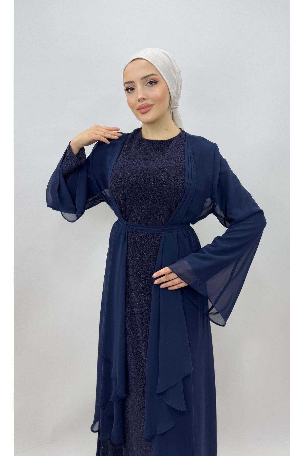 Vizyon Park-Modest Dress - Multicolor - Straight 2