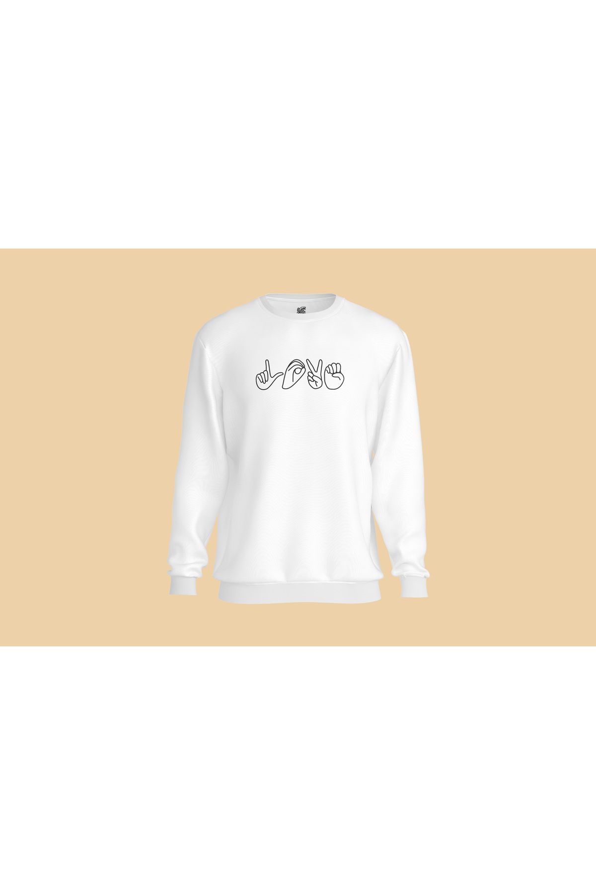 TASARIMATİK Silent Love Sweatshirt