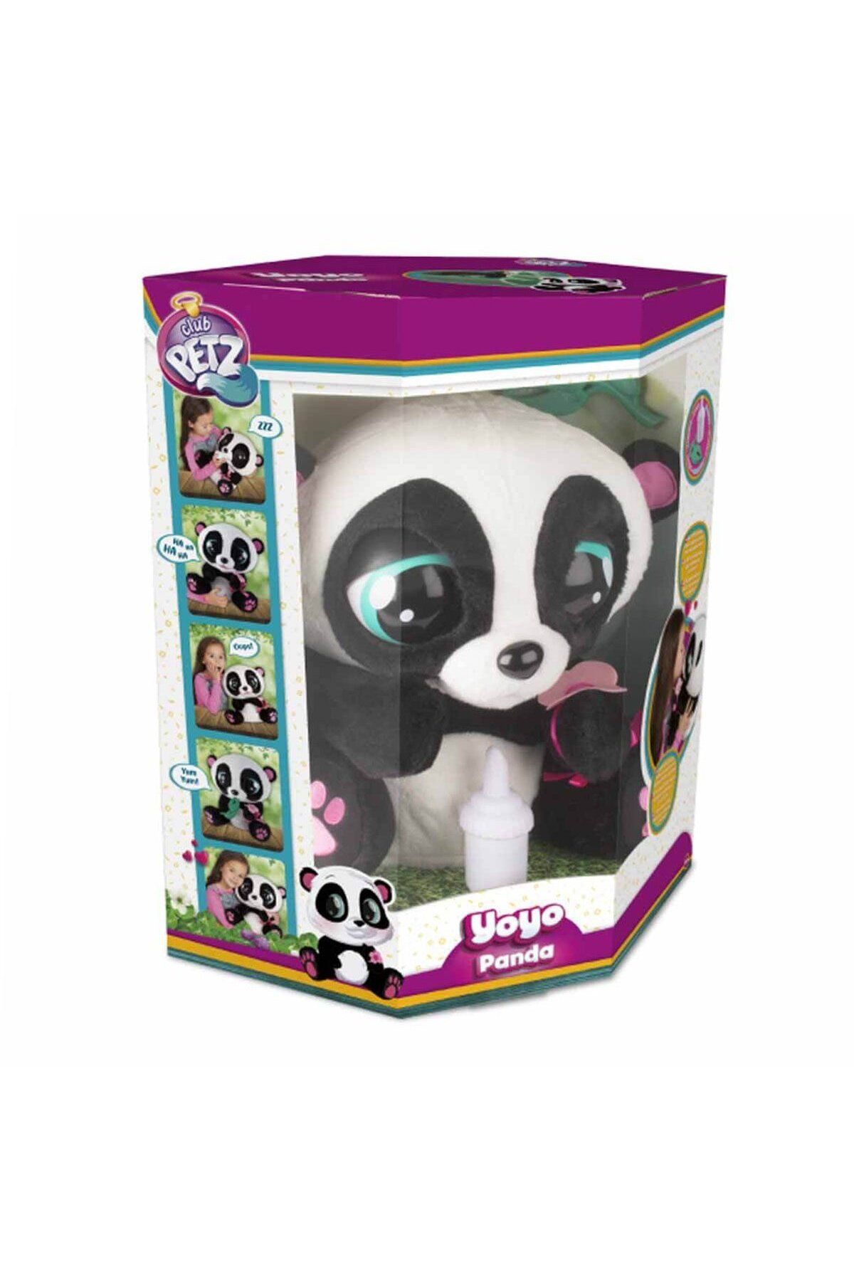 NillyToys 9519 Yoyo Panda İnteraktif Peluş -Sunman