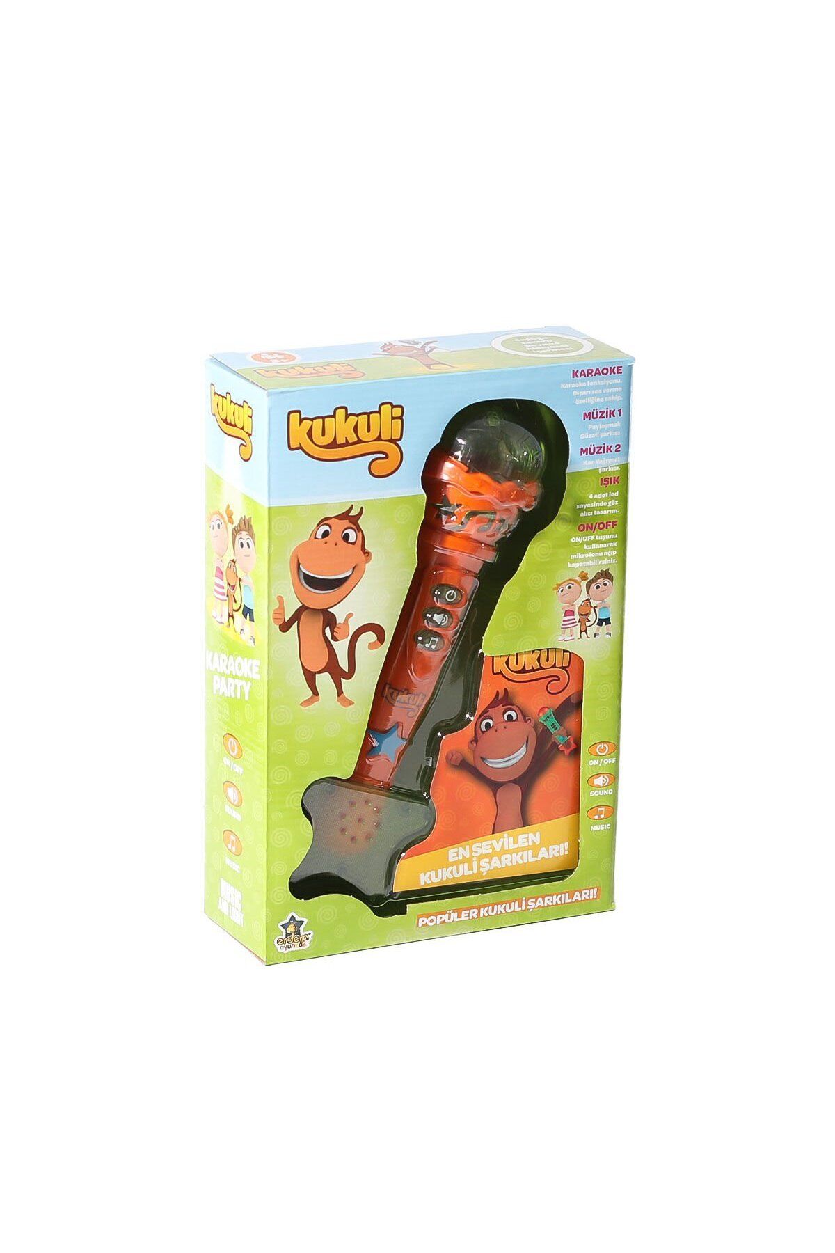 NillyToys ER-602 Kukuli Işıklı Lisanslı Mikrofon