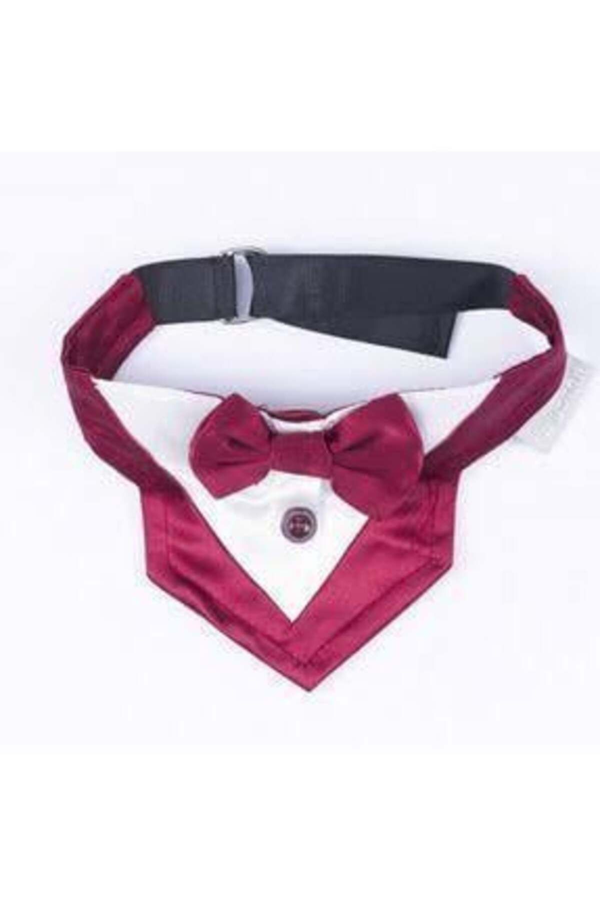 Pawstar Bordo Smokin Boyun Tasması Size:1