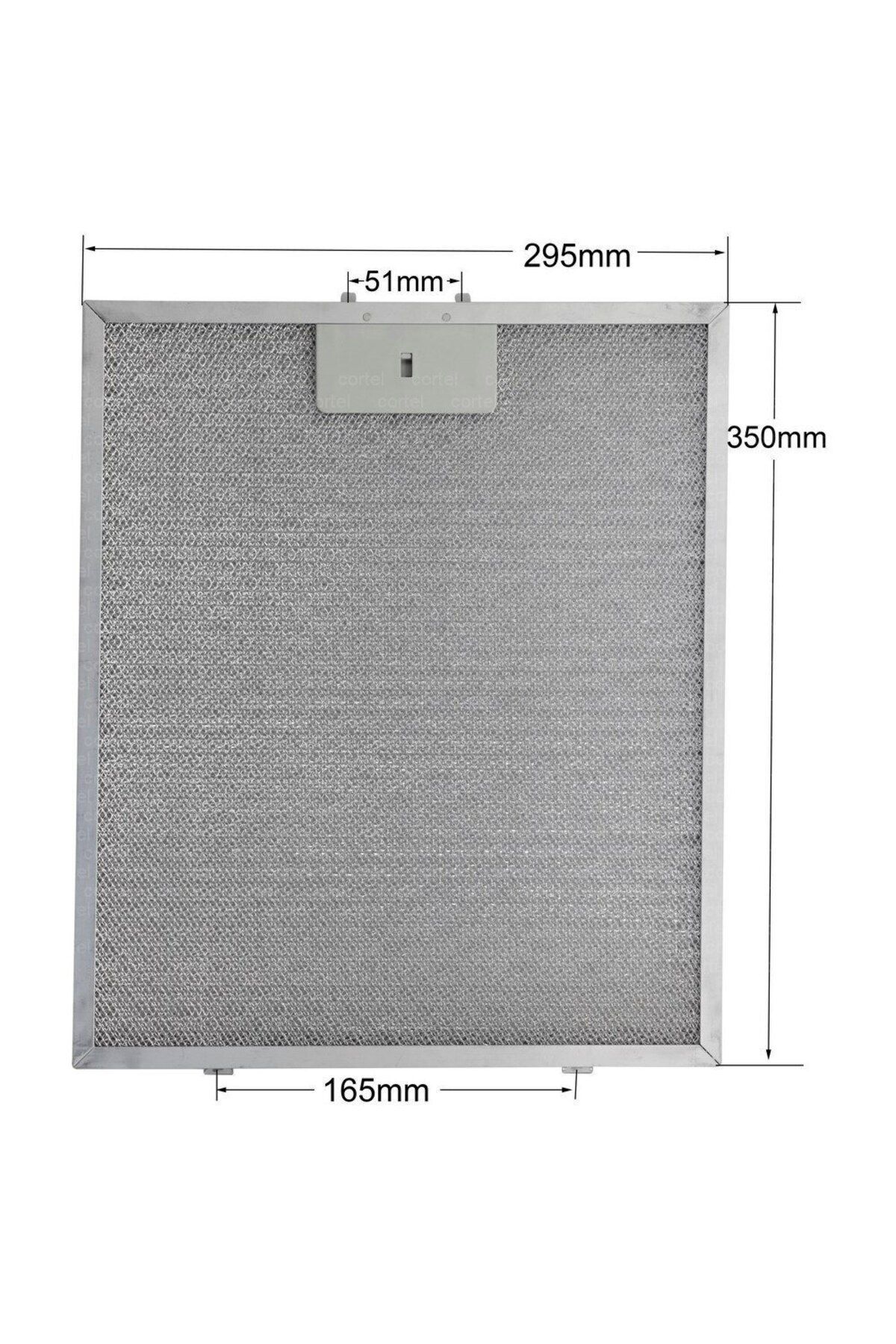 HGNM E Trading 2 Adet 348x295 Davlumbaz Metal Filtre - 350x300, 00703537 Bosch, NEFF, Siemens 703537 K4