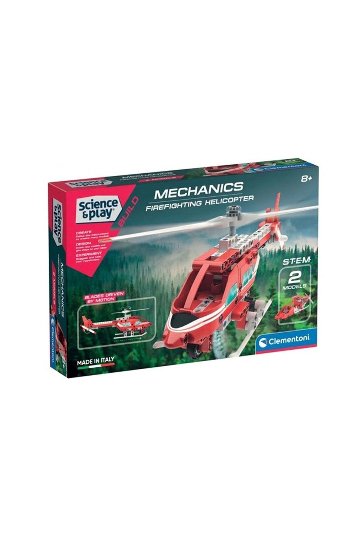 NillyToys 75075TR Mekanik Laboratuvarı - Firefighting Helicopter +10 yaş