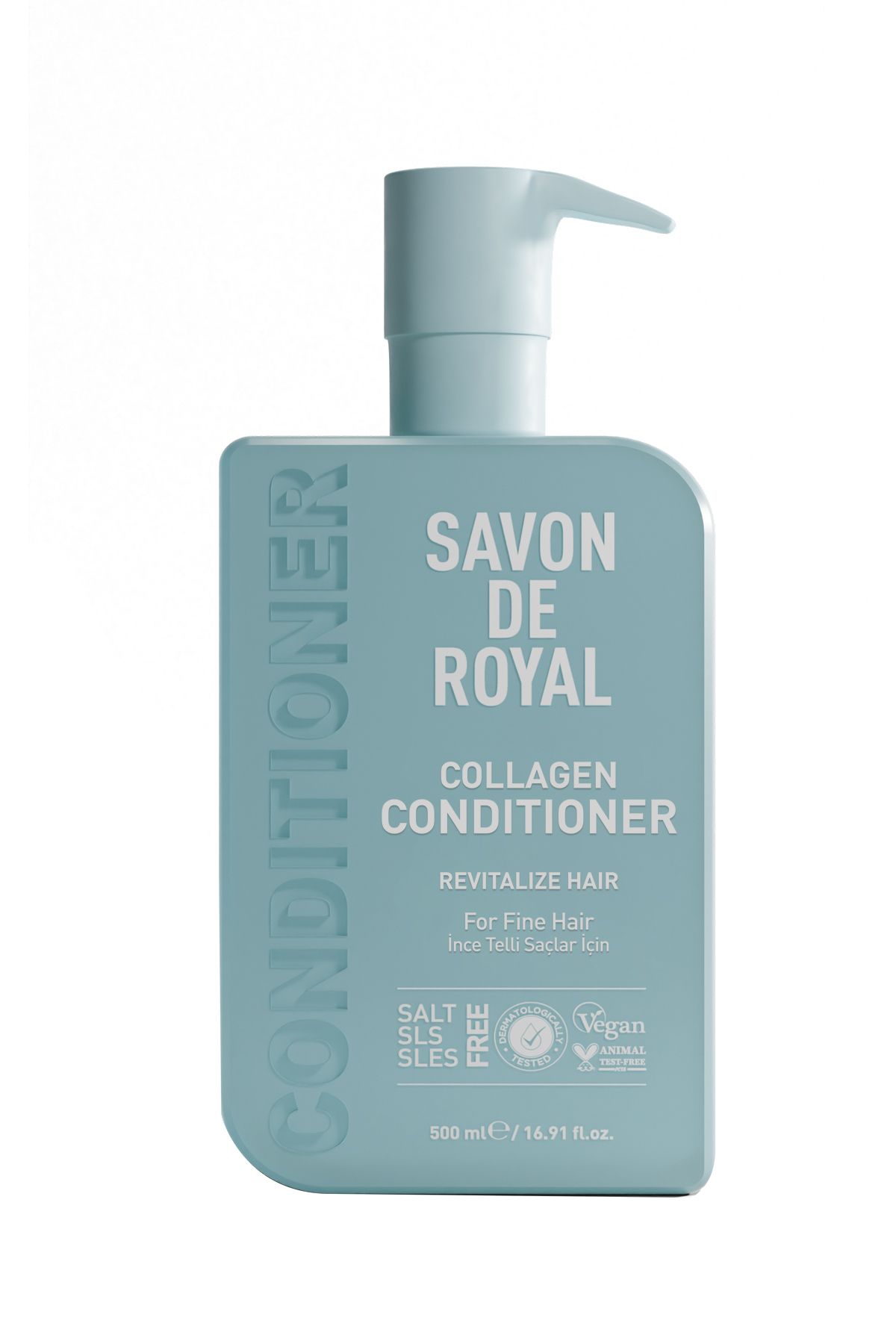 Savon De Royal - Kolajen İçeren - İnce Telli Saçlar İçin Canlandırıcı Etkili Saç Kremi 500 ml