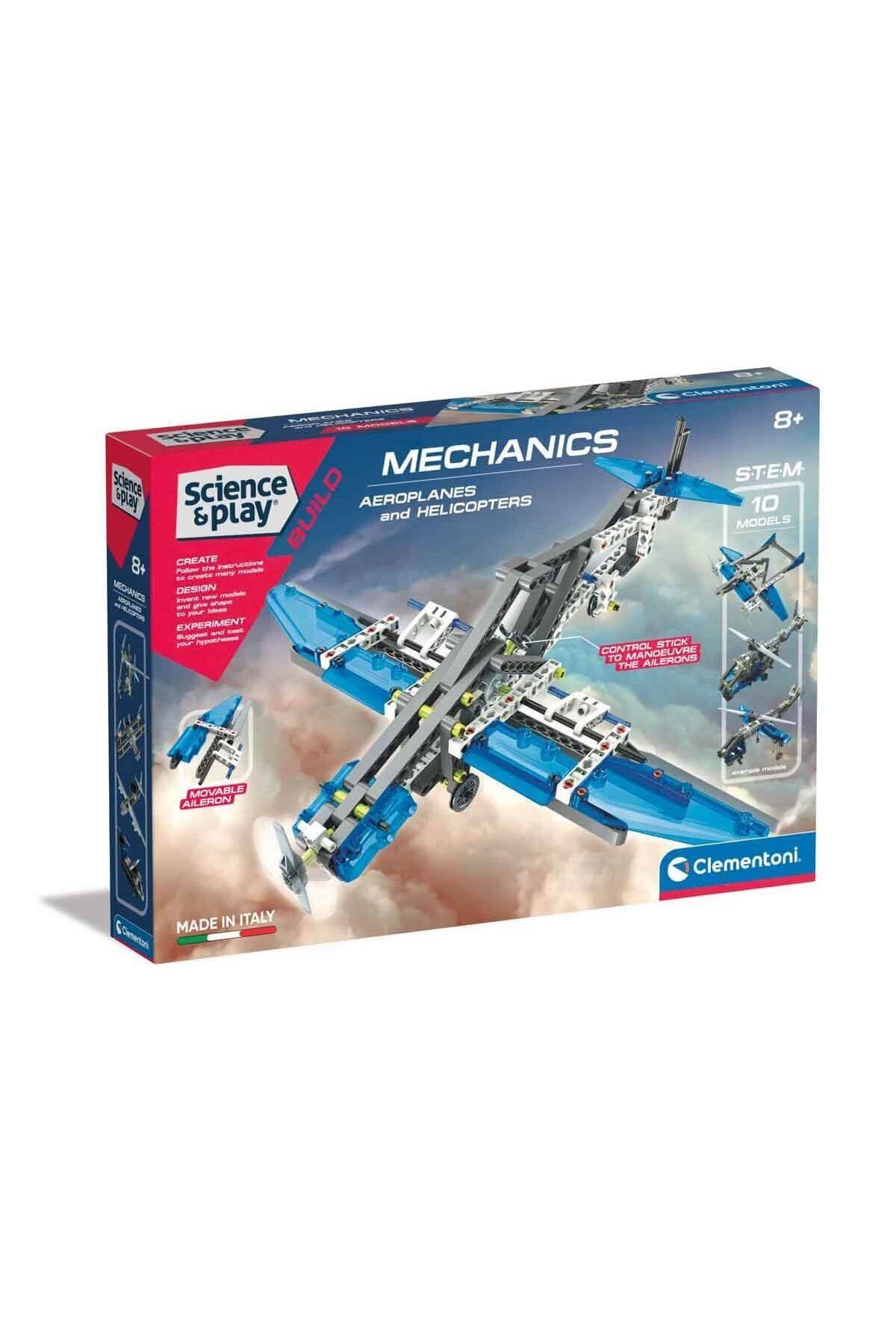 NillyToys 75028TR 64996 Mekanik Laboratuvarı - Uçaklar ve Helikopterler