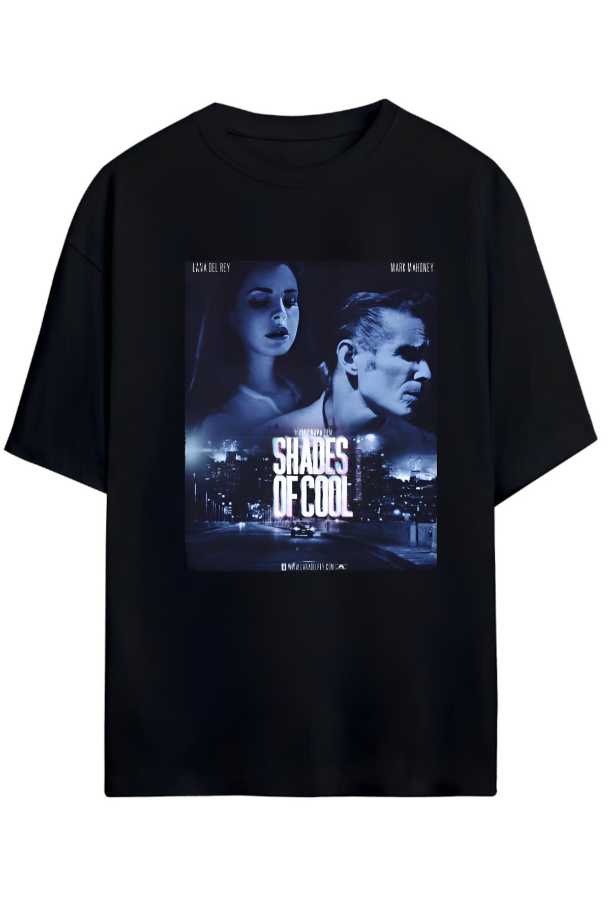 MAGORS LANA DEL REY TASARIMLI UNISEX YENİ SEZON OVERSIZE PAMUKLU  T-SHIRT