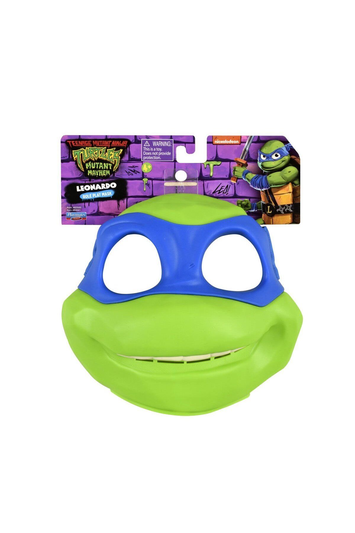 NillyToys TU825000 TMNT Ninja Kaplumbağalar Maske- 83560