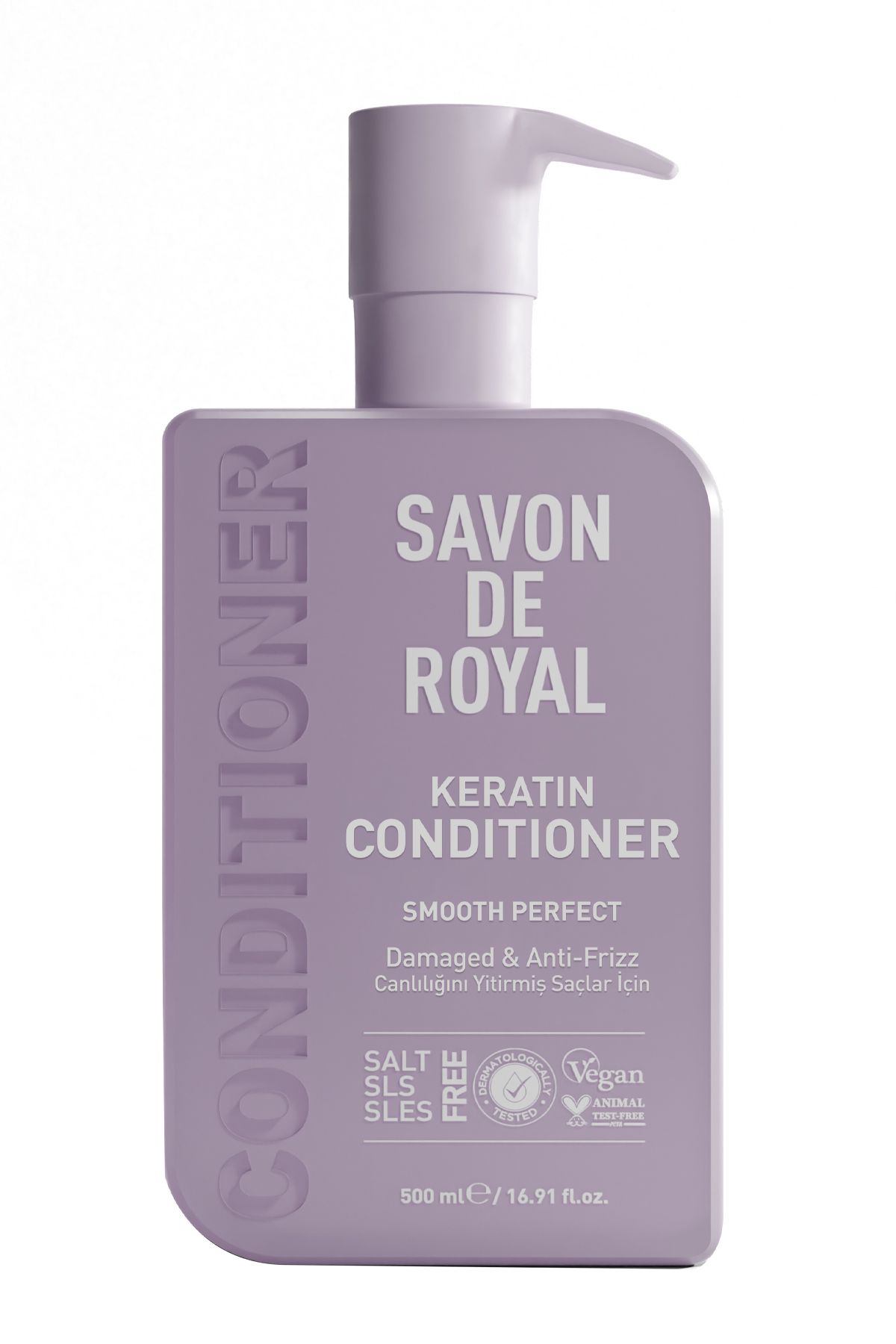 Savon De Royal - Kreatin Yağı - Canlılığını Yitirmiş Saçlar İçin Pürüssüz Etkili Saç Kremi 500 ml