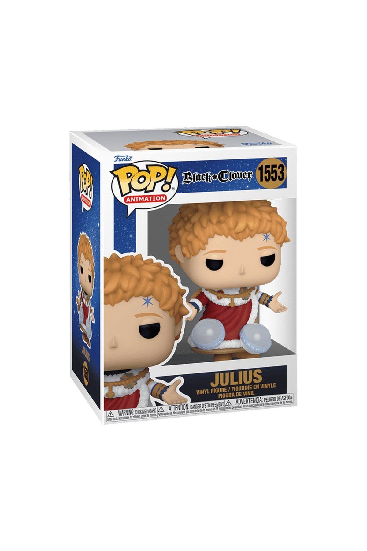 NillyToys 72117 Funko POP Animation Black Clover- Julius