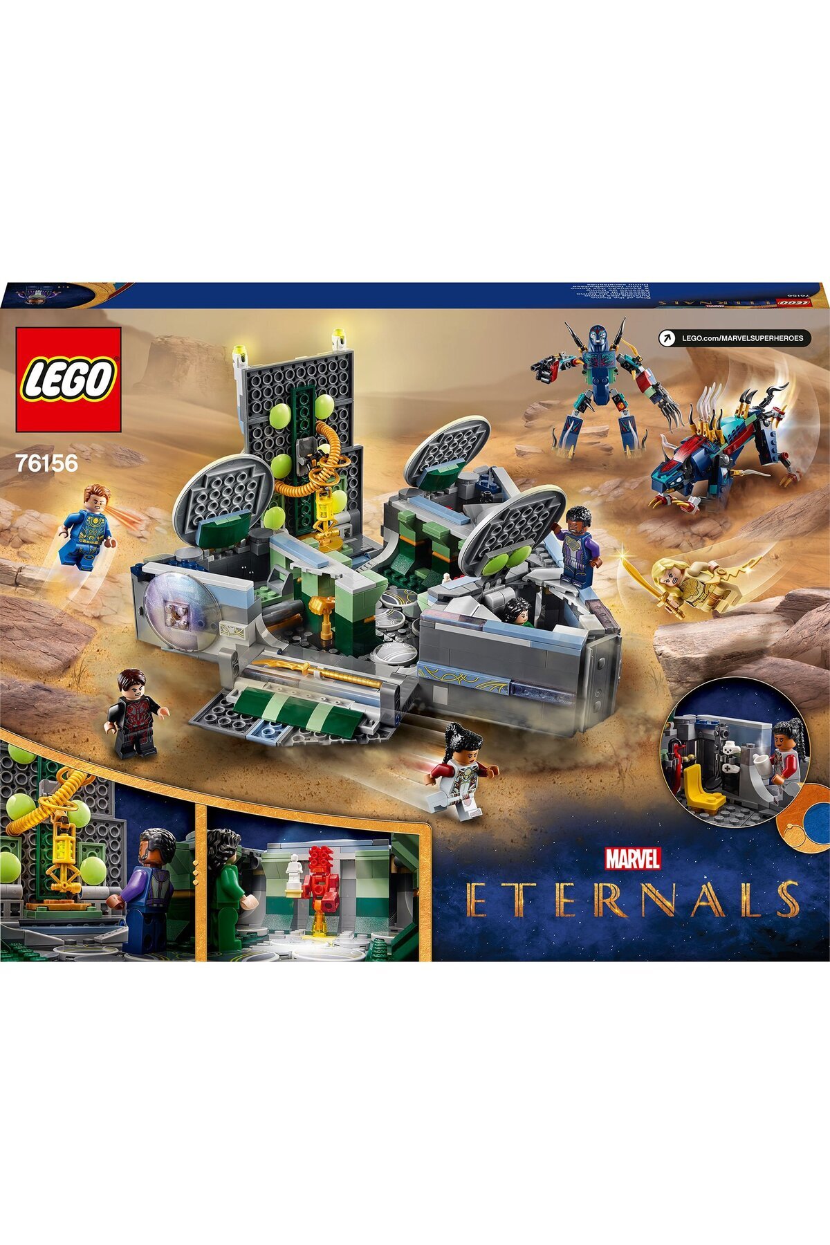 LEGO Marvel Domo’nun Yükselişi 76156 Yapım Seti fotoğrafı 2 (önizleme)