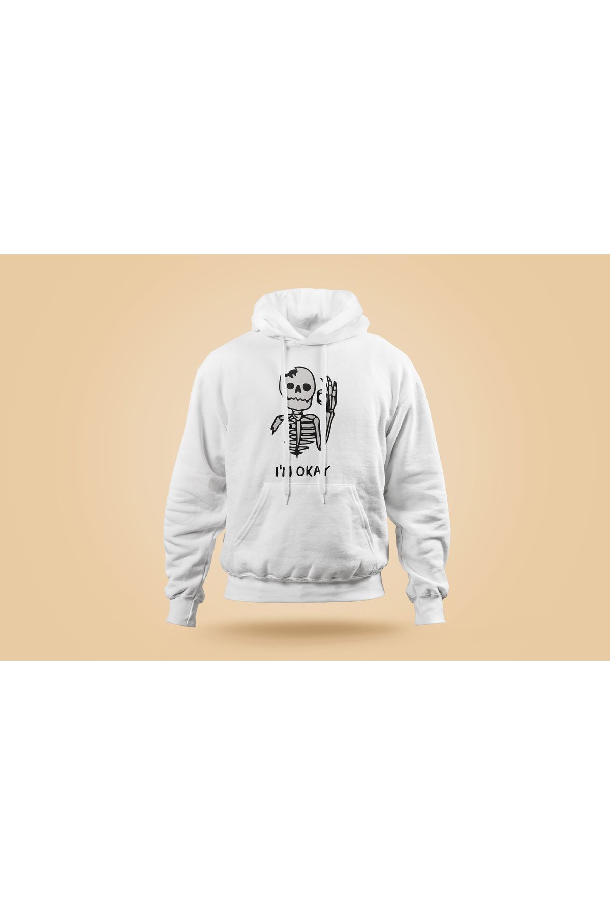 TASARIMATİK I'm Okay Hoodie