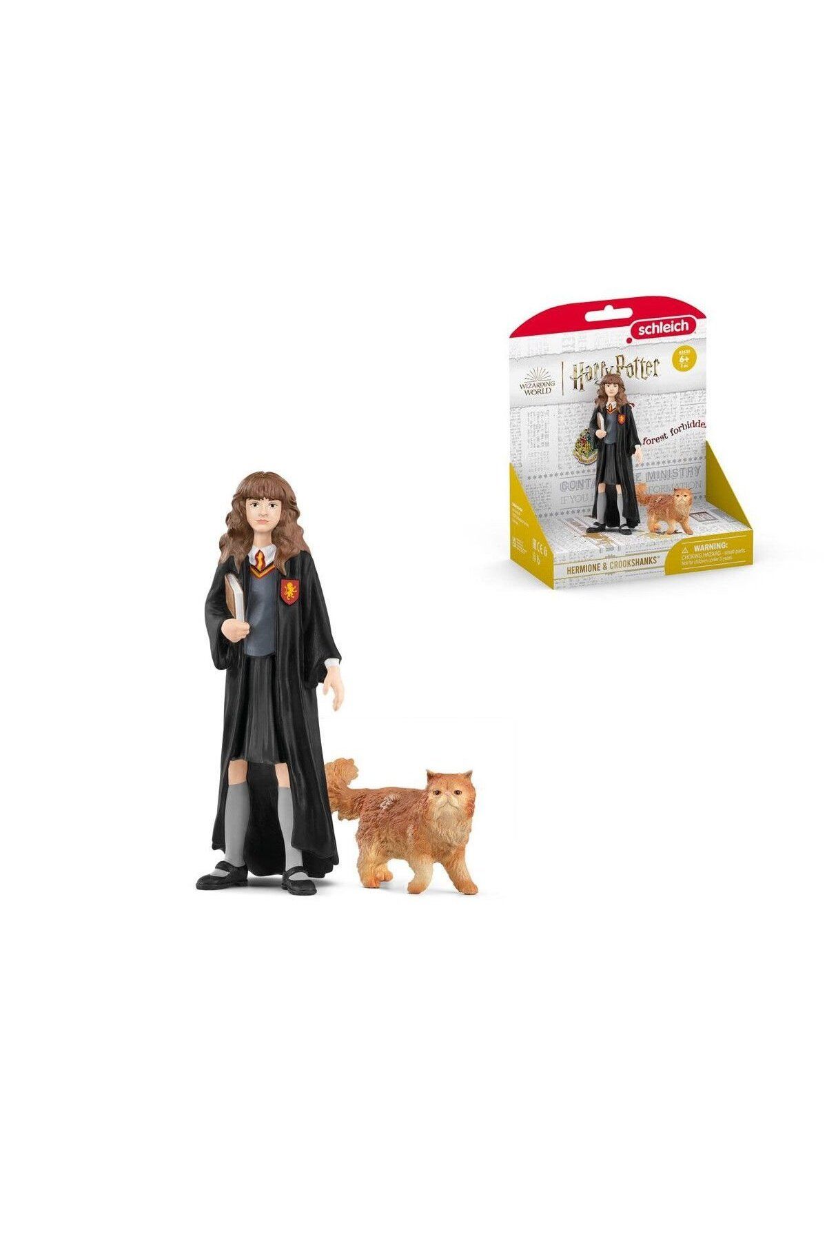 NillyToys 42635 Schleich - Hermione Granger ve Crookshanks - Harry Potter Serisi +3 yaş