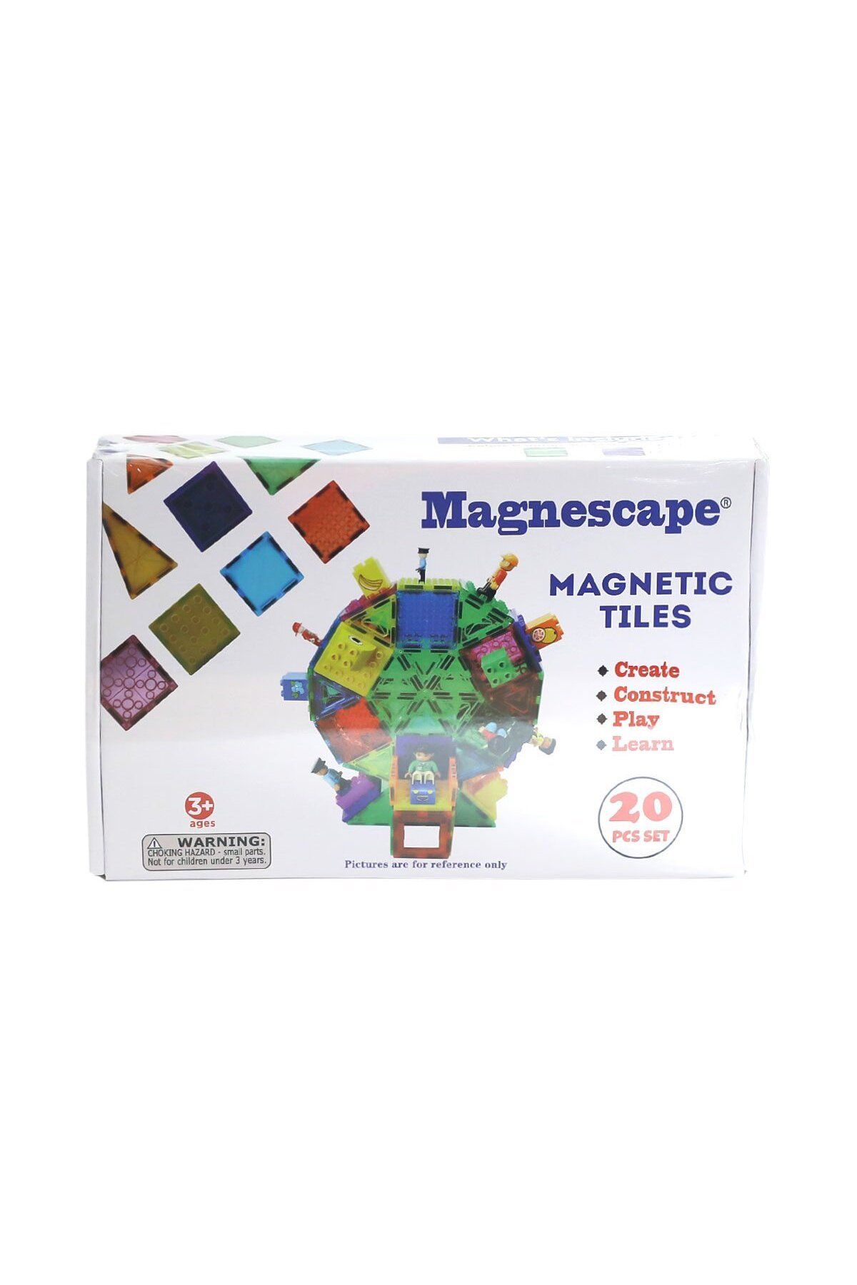 NillyToys 8820 MAGNESCAPE MAGNETİĞ TİLES 20 PARÇA