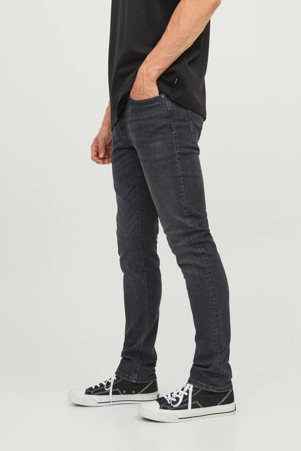 شلوار جین مردانه راسته فاق نرمال | جک اند جونز Jack & Jones 12243595 - تصویر 5