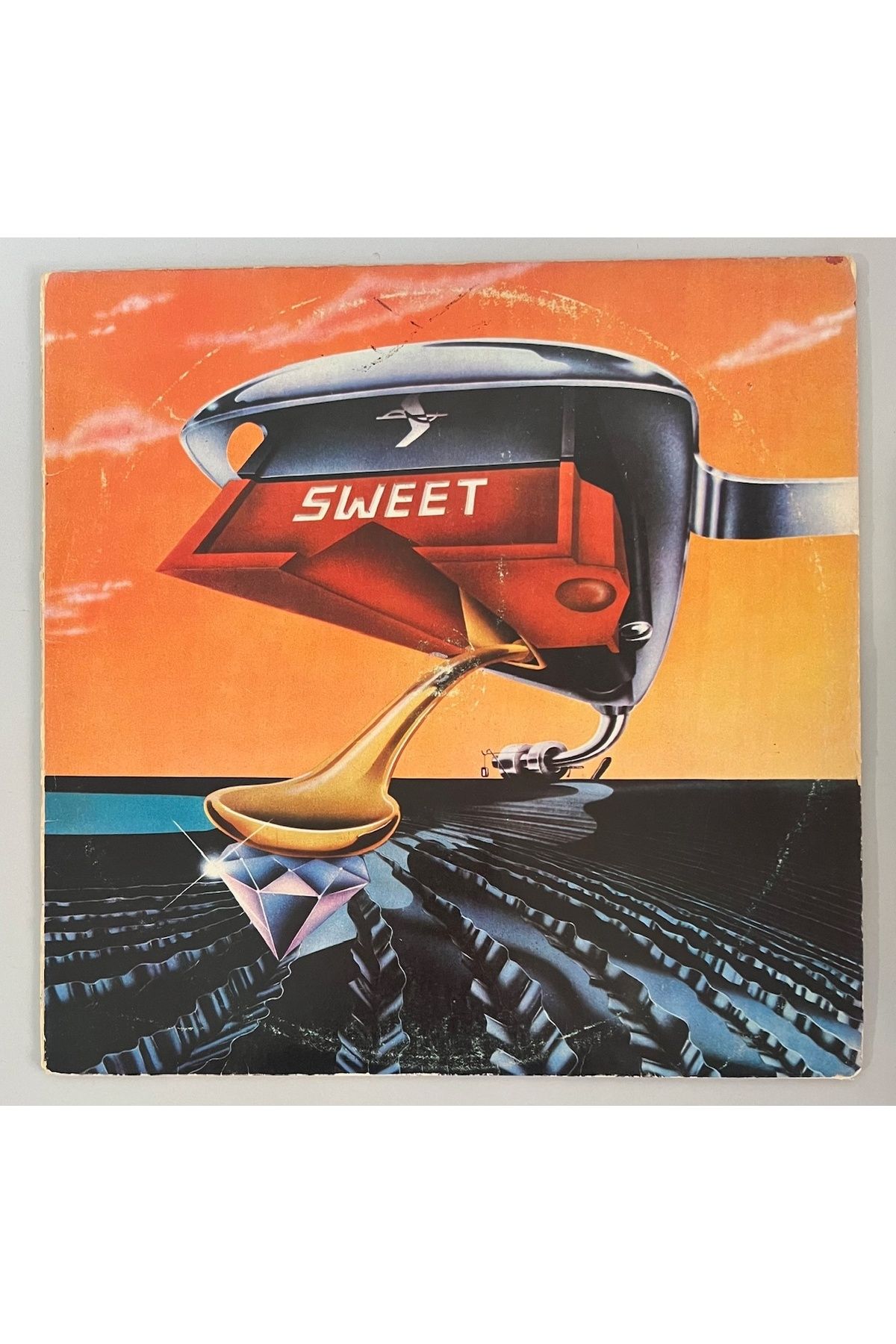 Plakevi İzmir Sweet Off The Record Lp Plak (Orijinal 1977 Dönem Türk Baskı Plak)