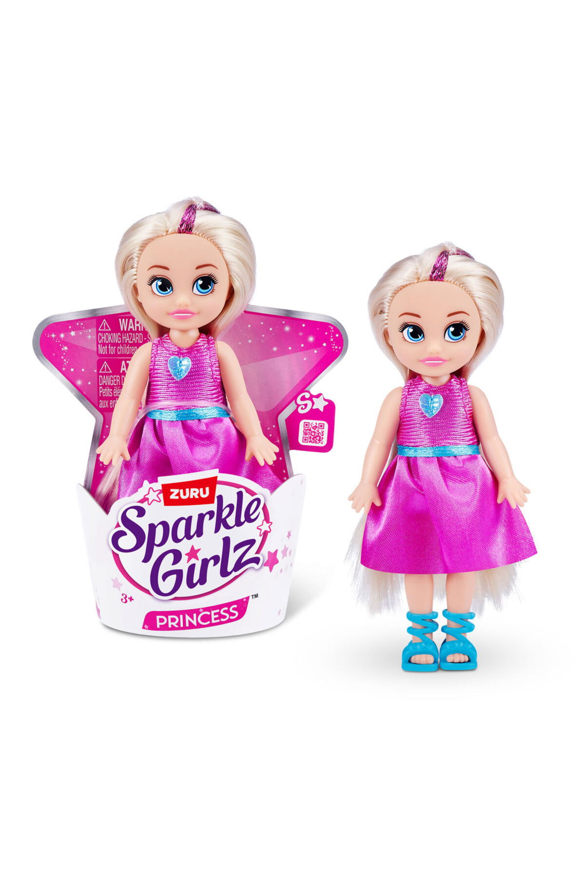 GIOCHI PREZIOSI Sparkle Girlz Prenses Cupcake 12 Cm Sarı Saçlı