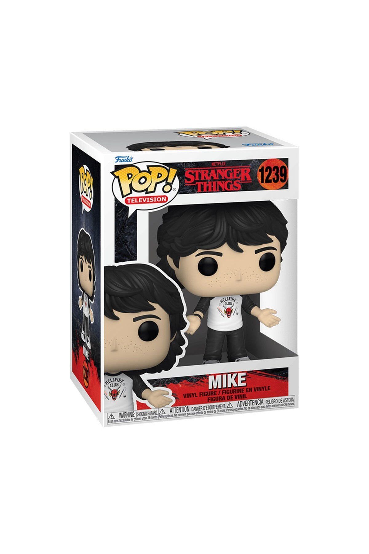 NillyToys 62393 Funko POP TV: Stranger Things S4- Mike