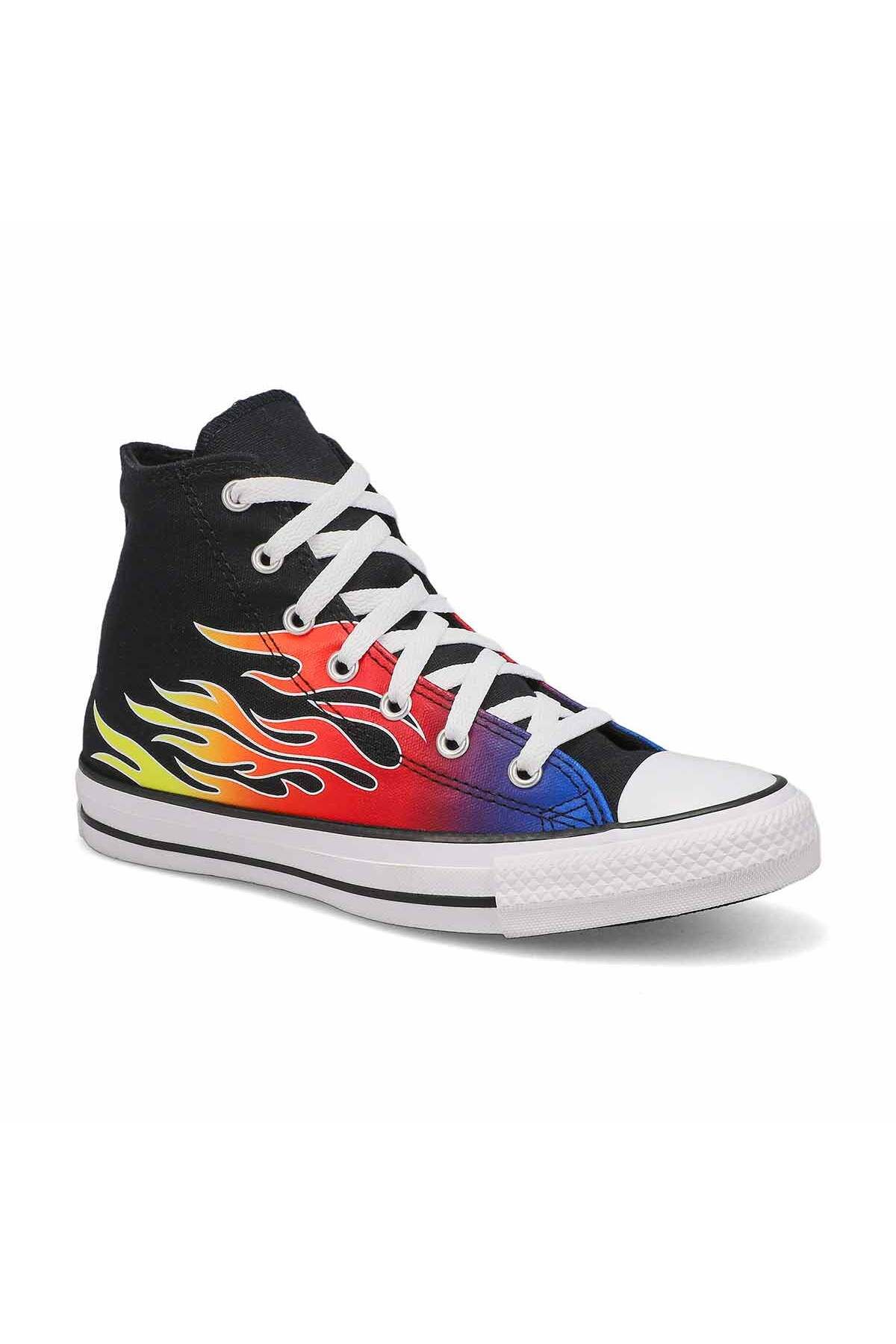 converse A04715C Chuck Taylor All Star Hi Kadın Siyah Sneaker Günlük Spor Ayakkabı